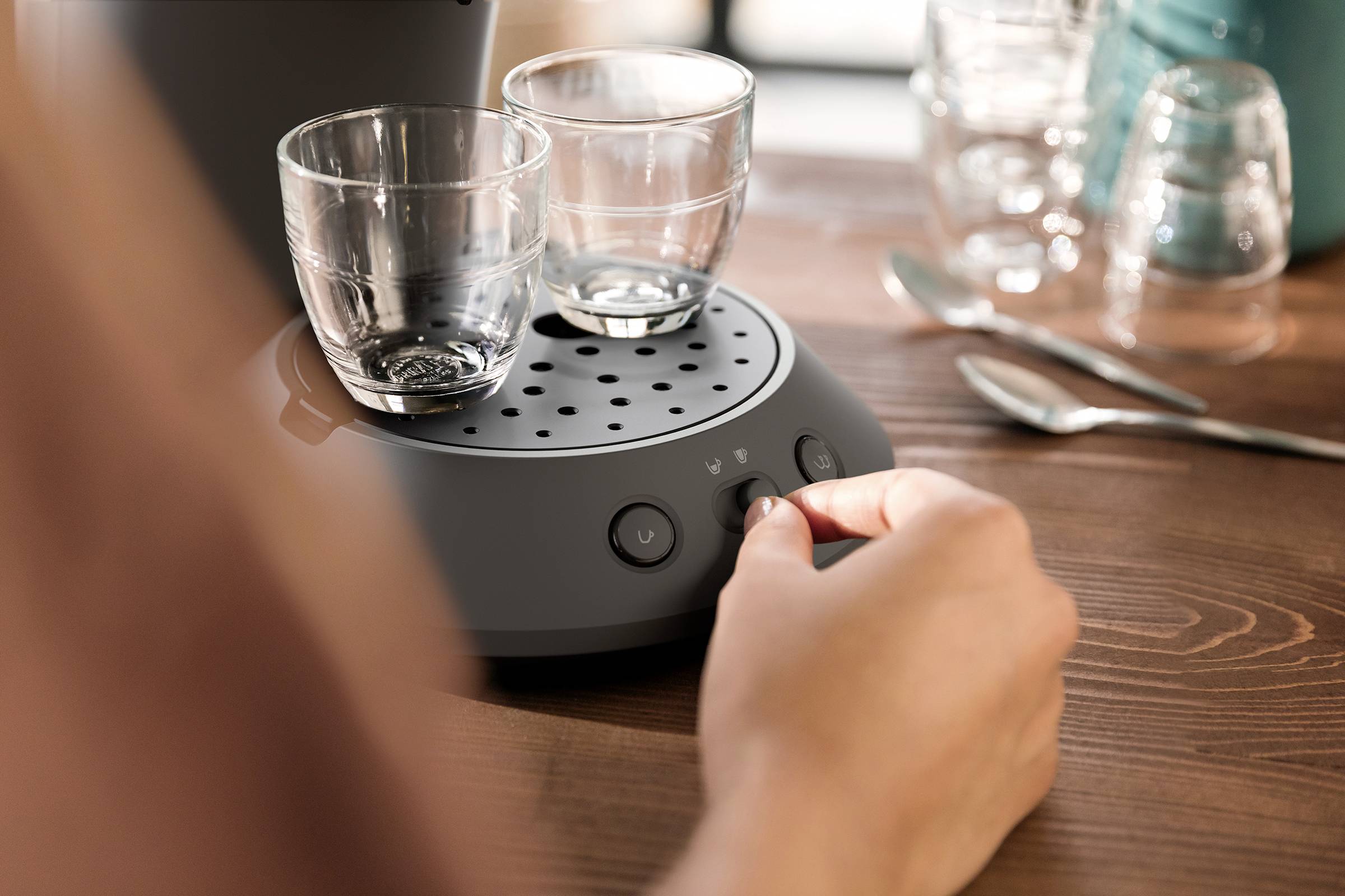 Philips Home SENSEO® Original Plus CSA210/50 Machine à café à dosettes gris