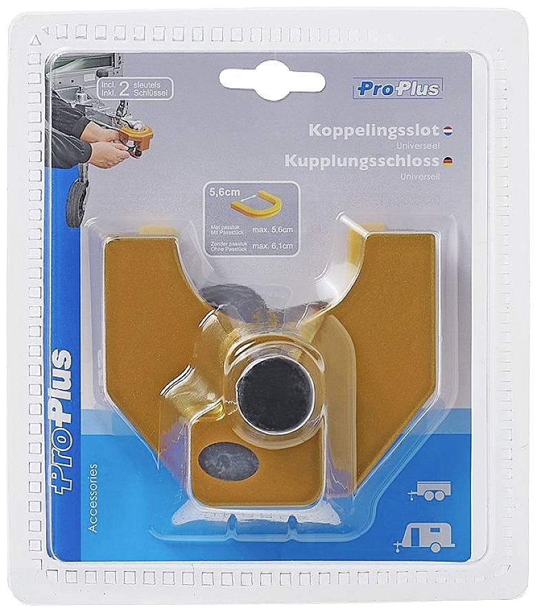 ProPlus Cadenas pour timon d'attelage de remorque