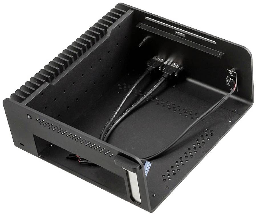 HTPC Streacom ST-FC8B-ALPHA-OPT Boîtier PC noir