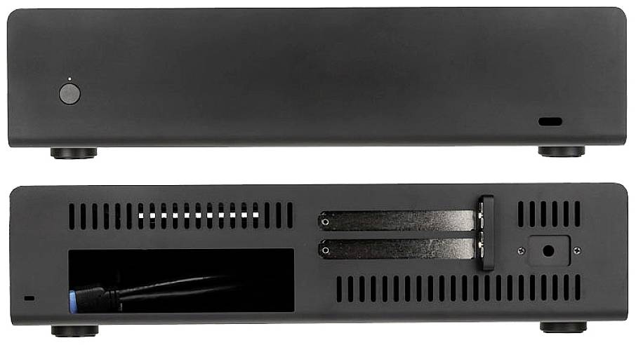 Streacom ST-FC10B-ALPHA HTPC Boîtier PC noir