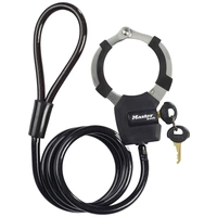 Master Lock 8275EURDPROBLK Câble antivol noir fermeture à clé Master Lock 8275EURDPROBLK Câble antivol noir fermeture à clé