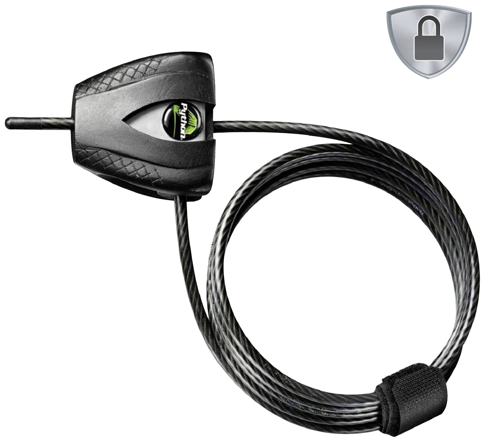 Master Lock 8417EURDPRO Câble antivol noir fermeture à clé