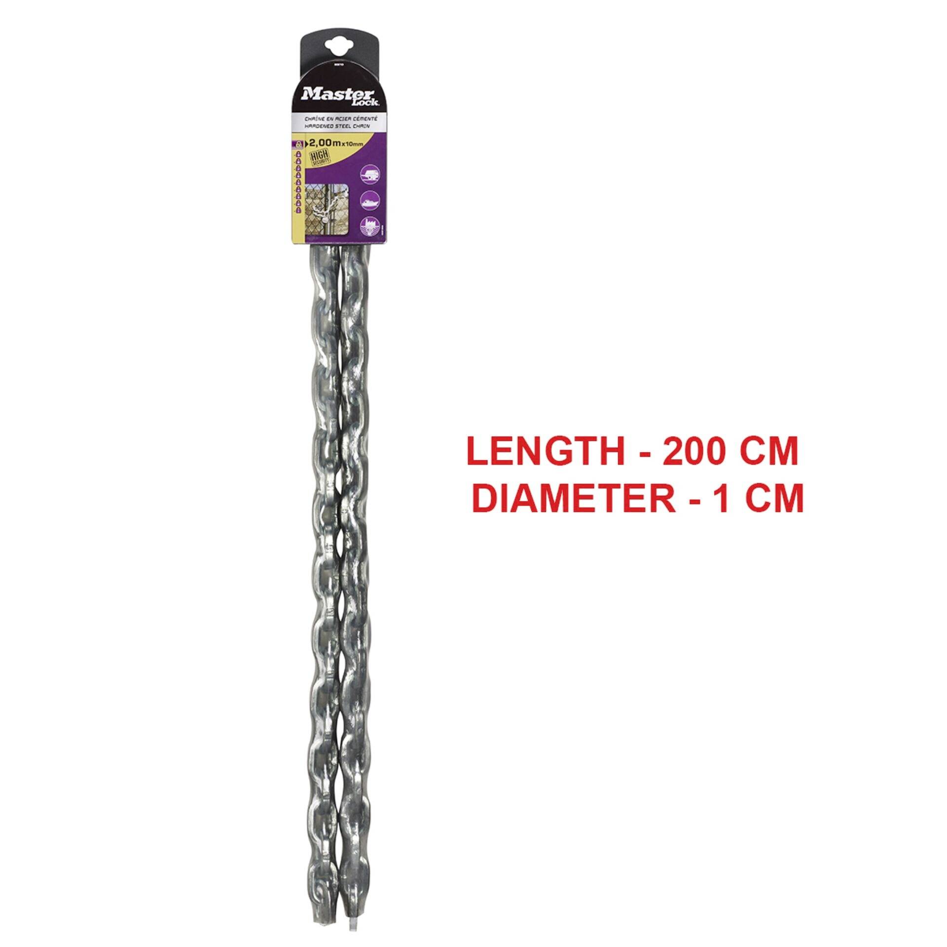 Master Lock 8021EURD Chaîne argent