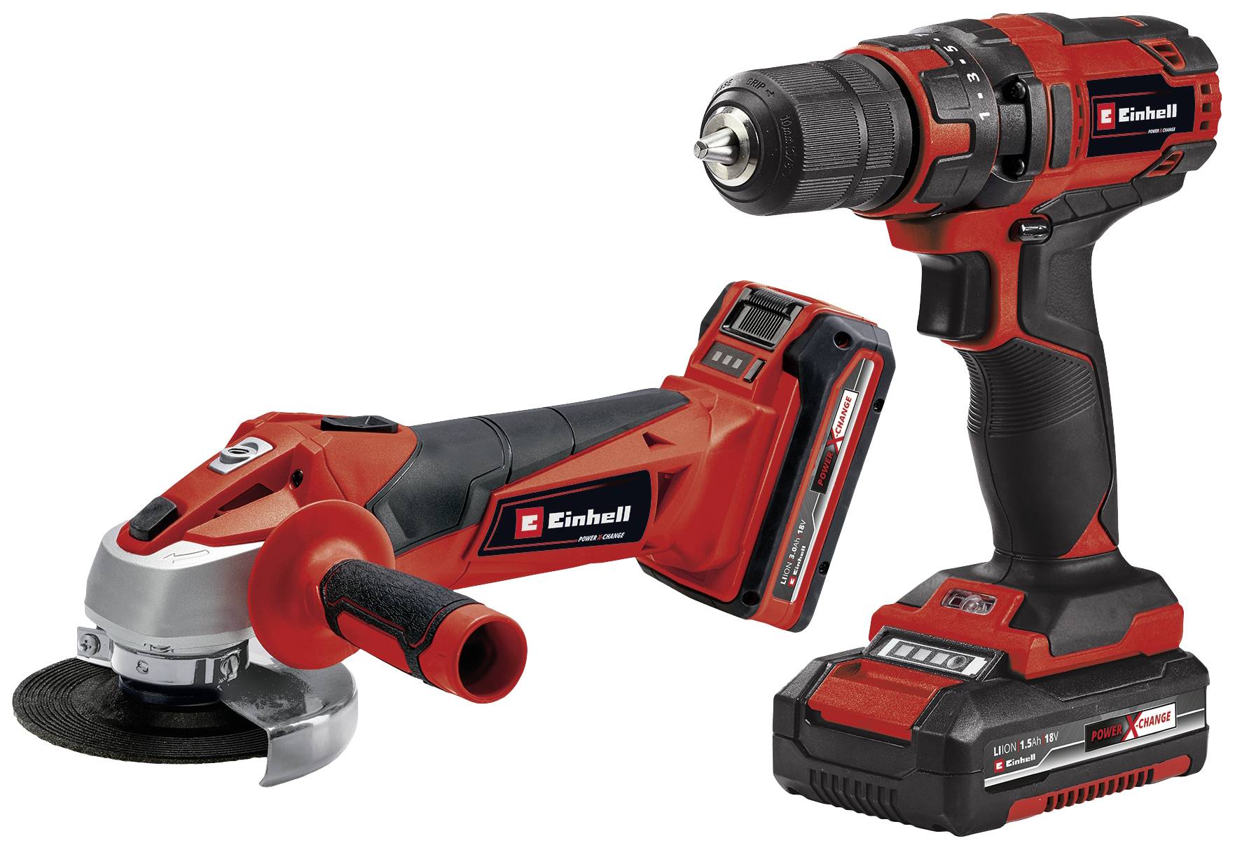 Einhell Power X-Change TC-TK 18 Li Kit 4257238 pour appareils sans fil, pour les bricoleurs Jeu d'outils
