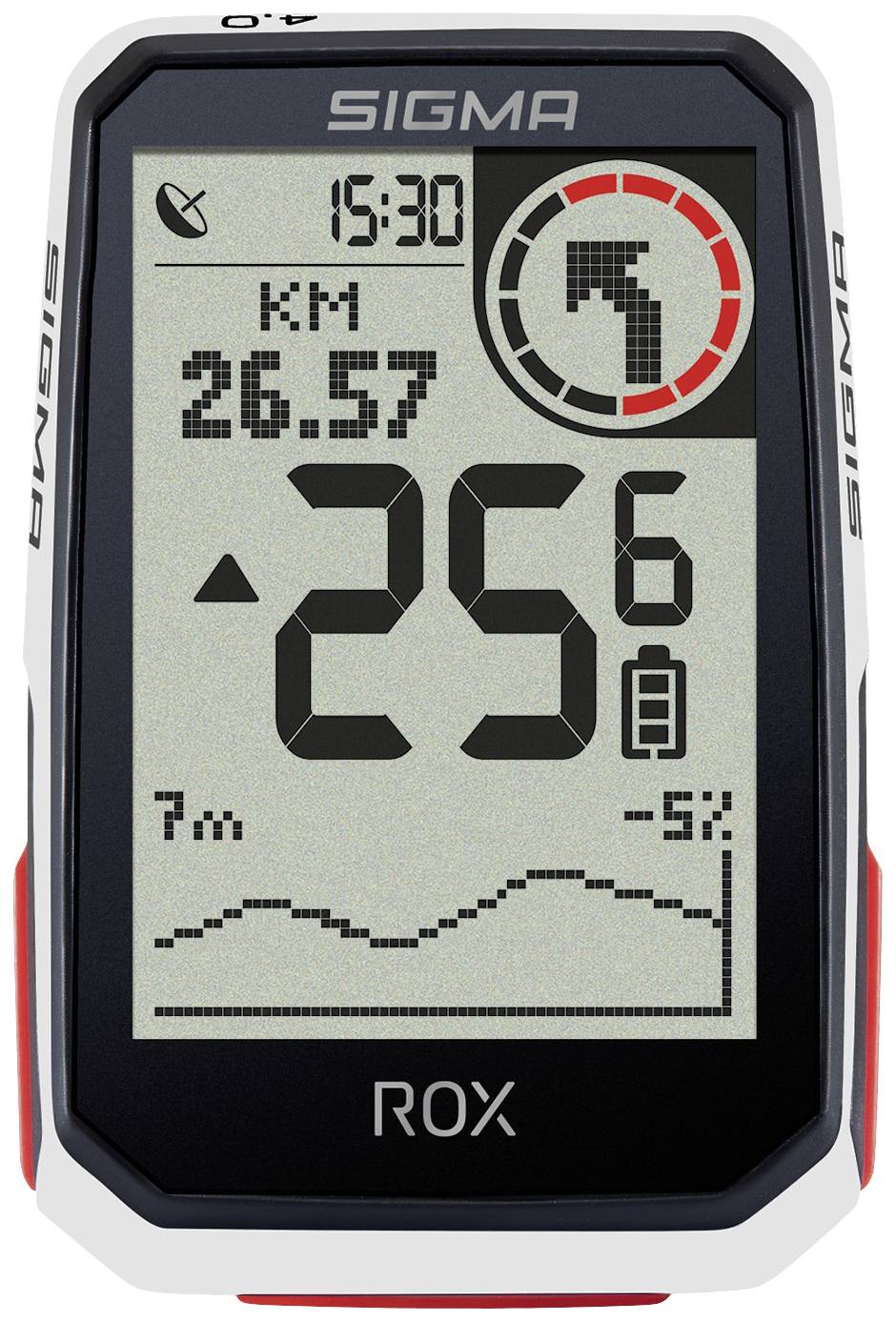 Sigma ROX 4.0 GPS de vélo vélo GPS, GLONASS, protection anti-éclaboussures