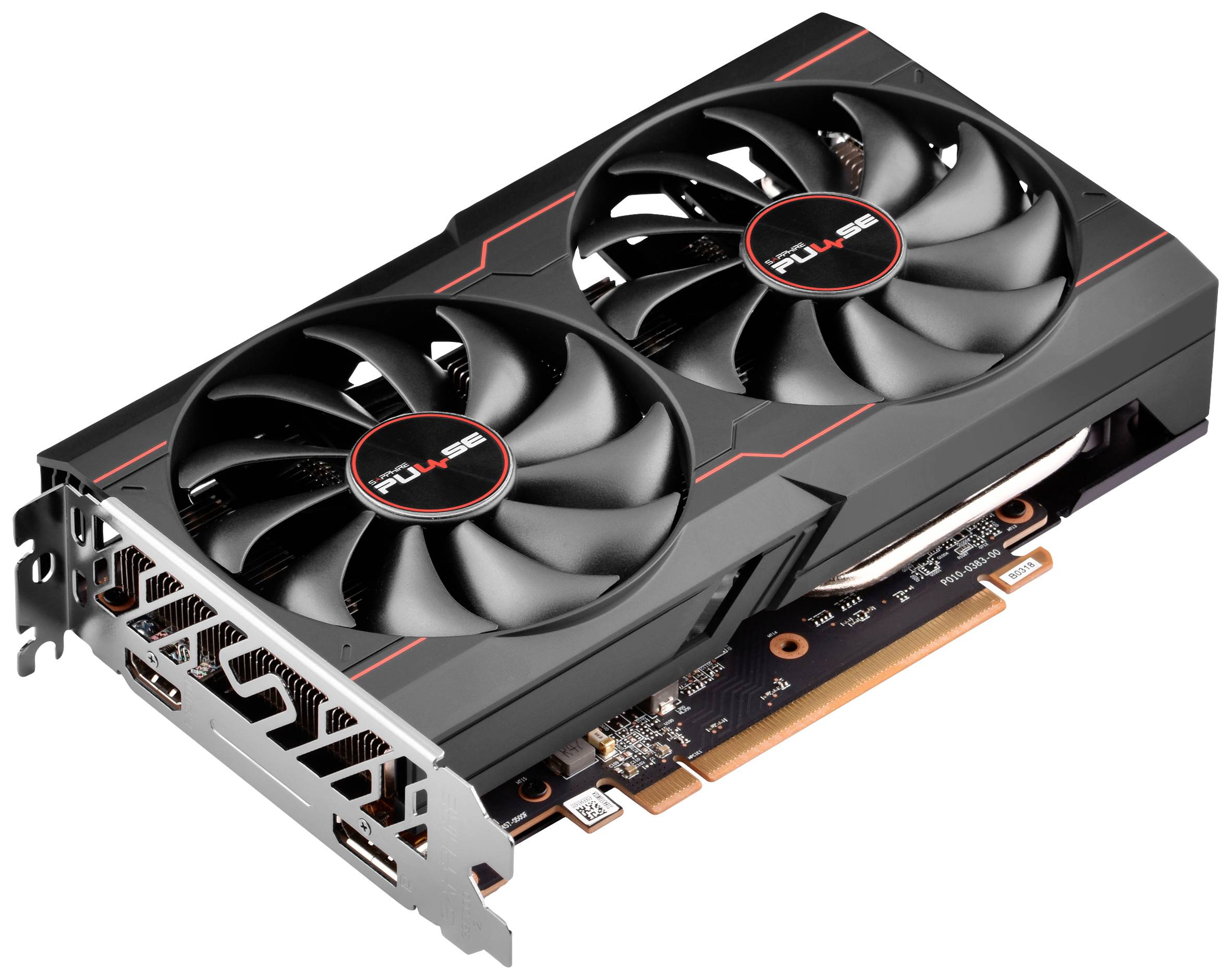 Sapphire Carte graphique AMD Radeon RX 6500 XT Pulse 4 GB GDDR6-RAM PCIe x16 DisplayPort, HDMI™ AMD FreeSync