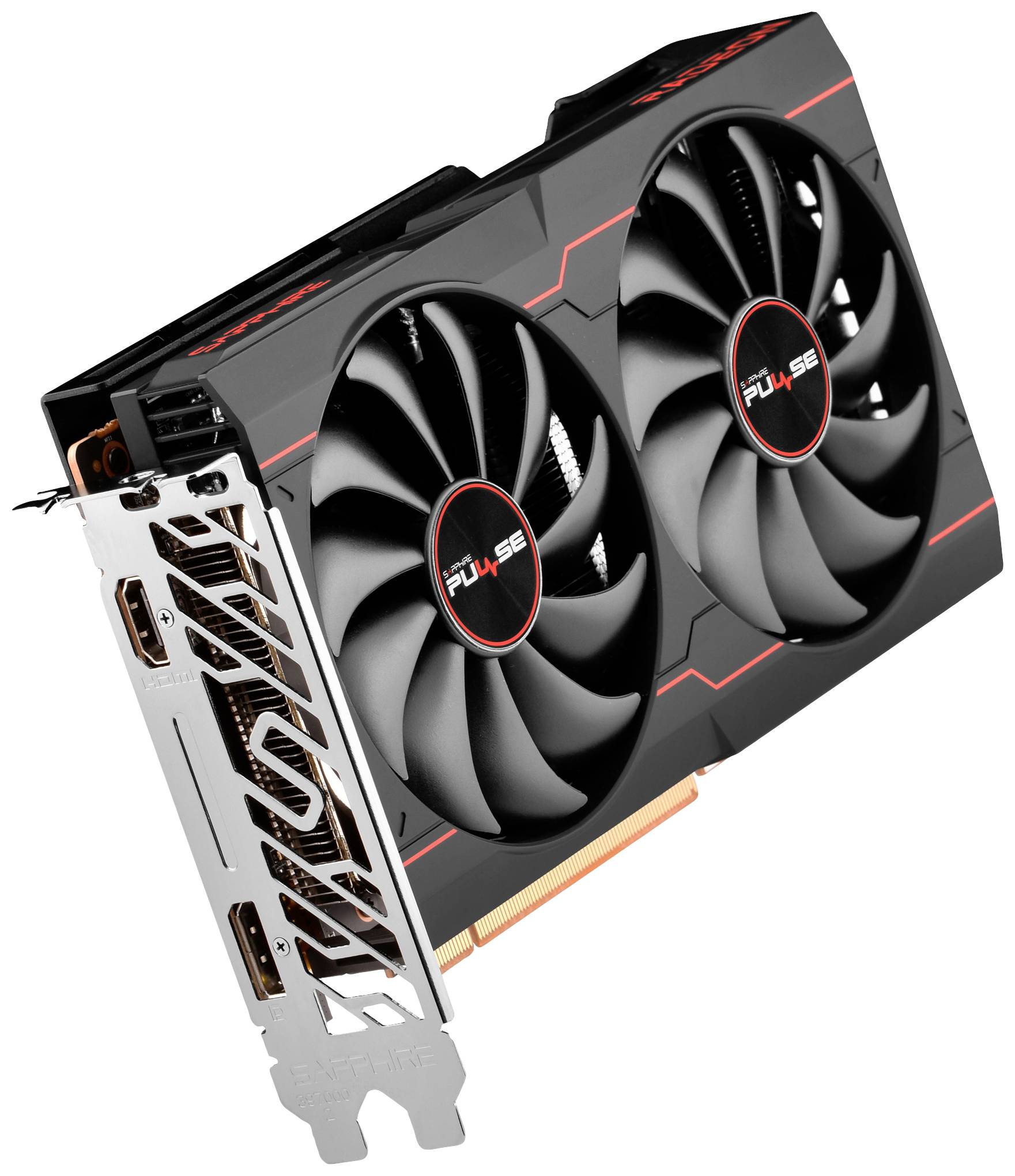 Sapphire Carte graphique AMD Radeon RX 6500 XT Pulse 4 GB GDDR6-RAM PCIe x16 DisplayPort, HDMI™ AMD FreeSync