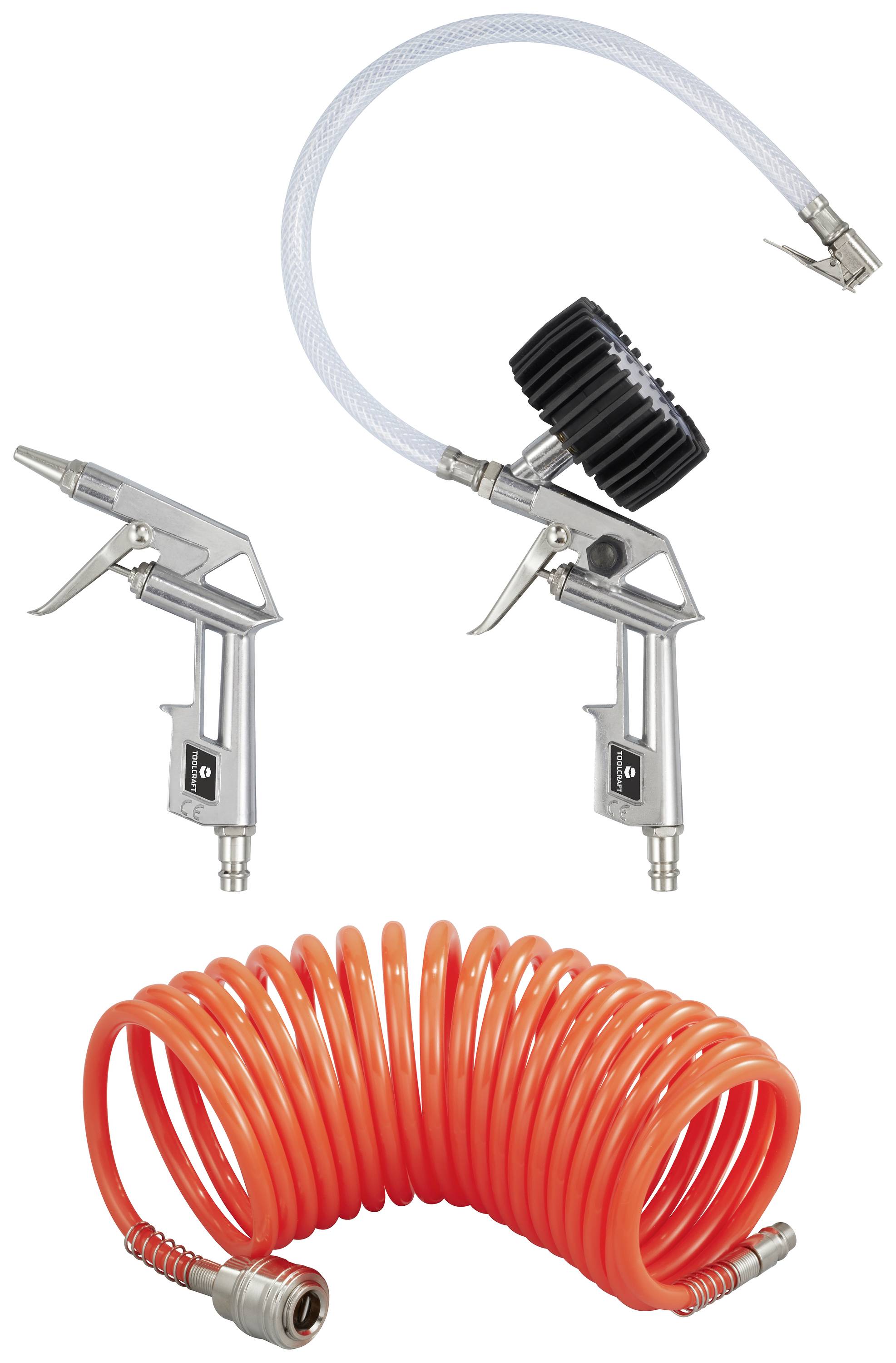 TOOLCRAFT Set d'outils pneumatiques 12 bar