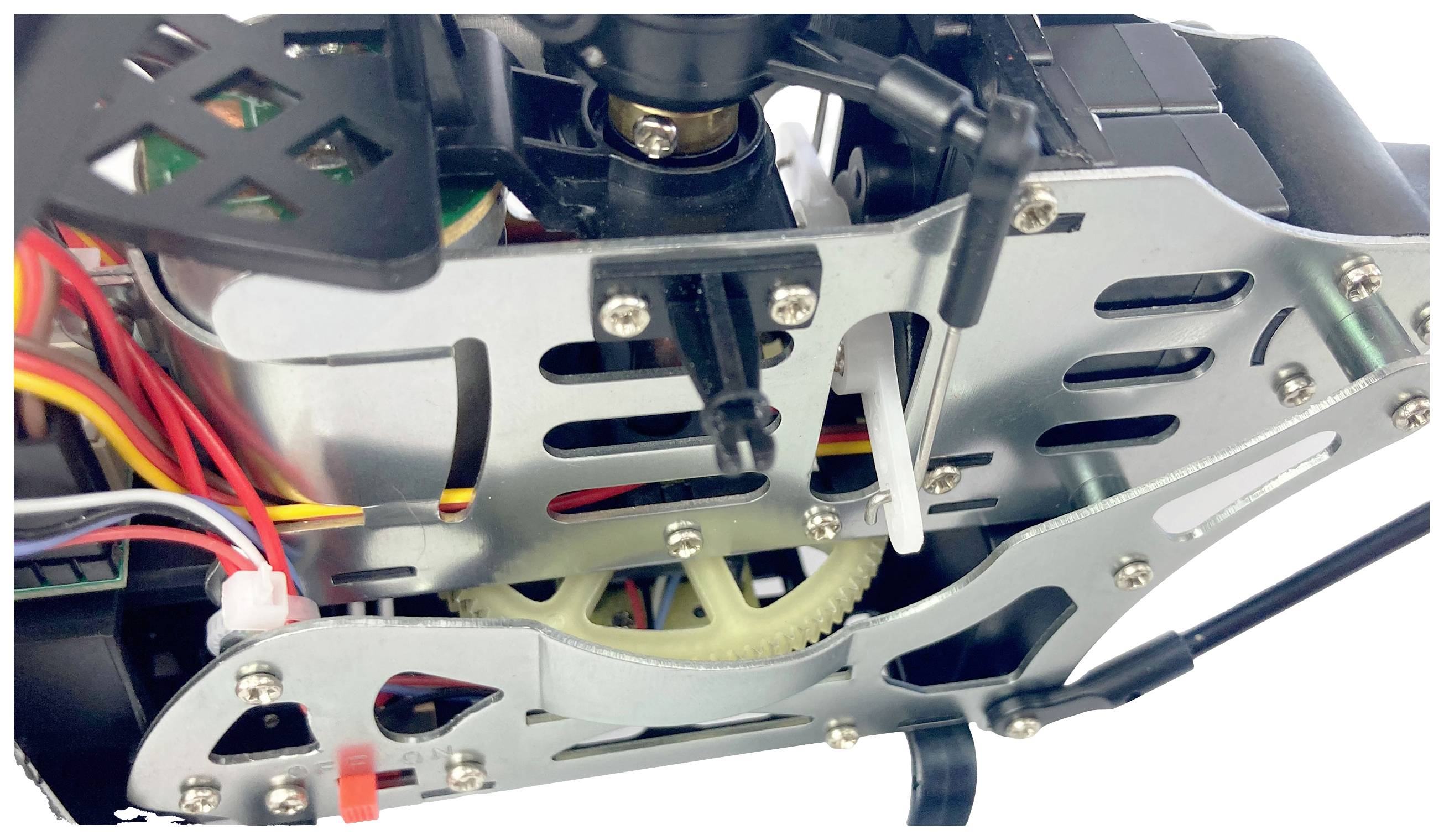 Amewi Buzzard V2 weiß Hélicoptère RC débutant prêt à voler (RtF)