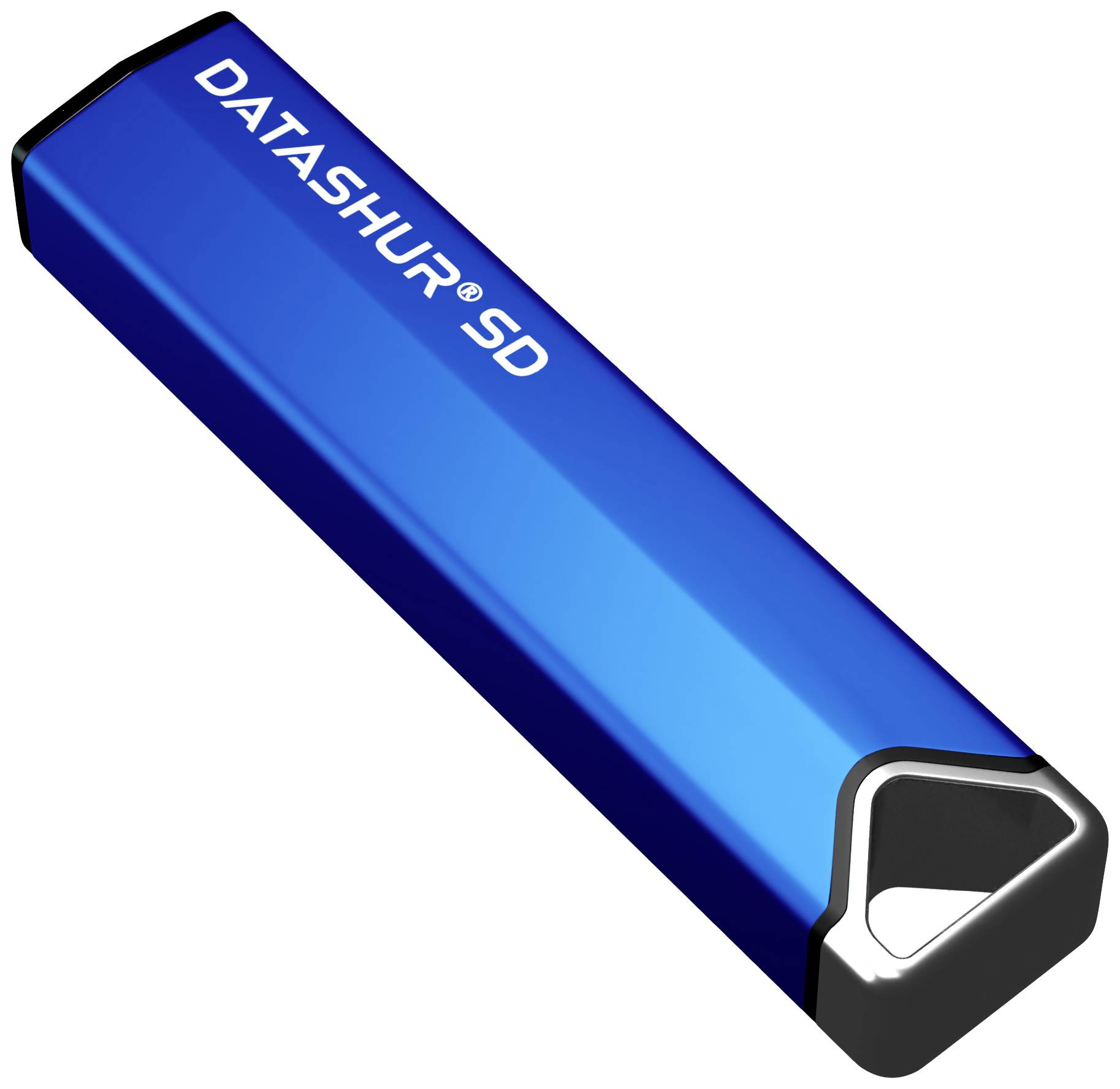 iStorage IS-FL-DSD-256-SP Lecteur de carte mémoire externe bleu IS-FL-DSD-256-SP USB-C® 3.2