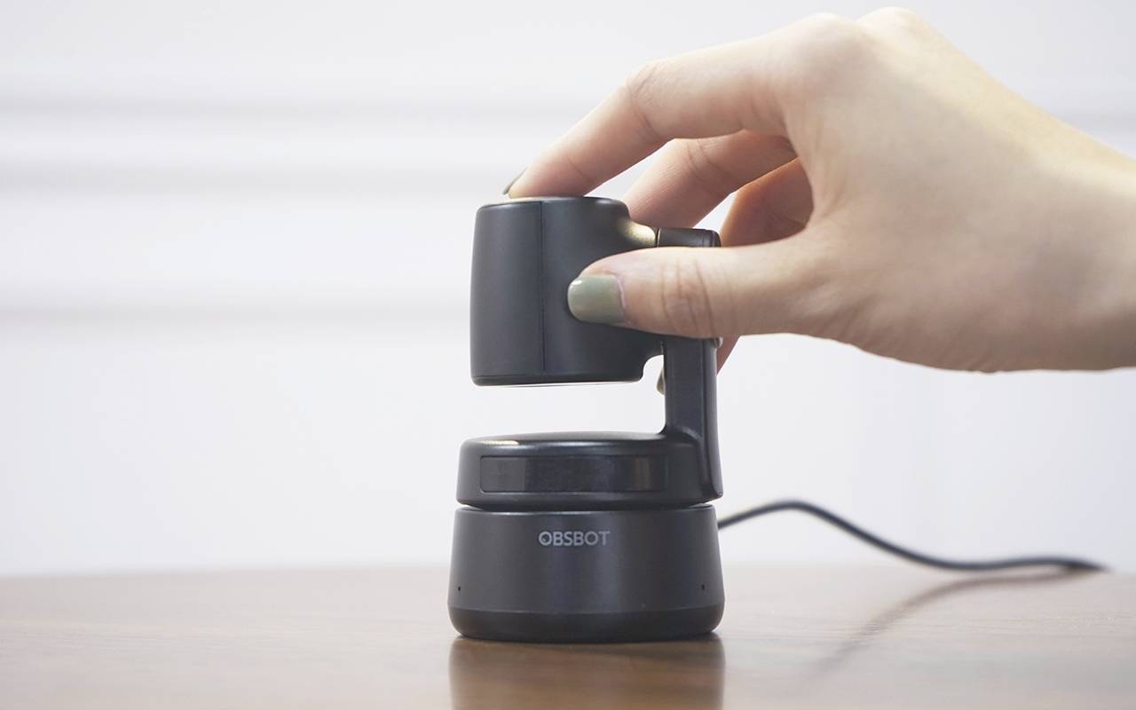 Webcam 4K Obsbot Tiny 4K 3840 x 2160 Pixel pied de support