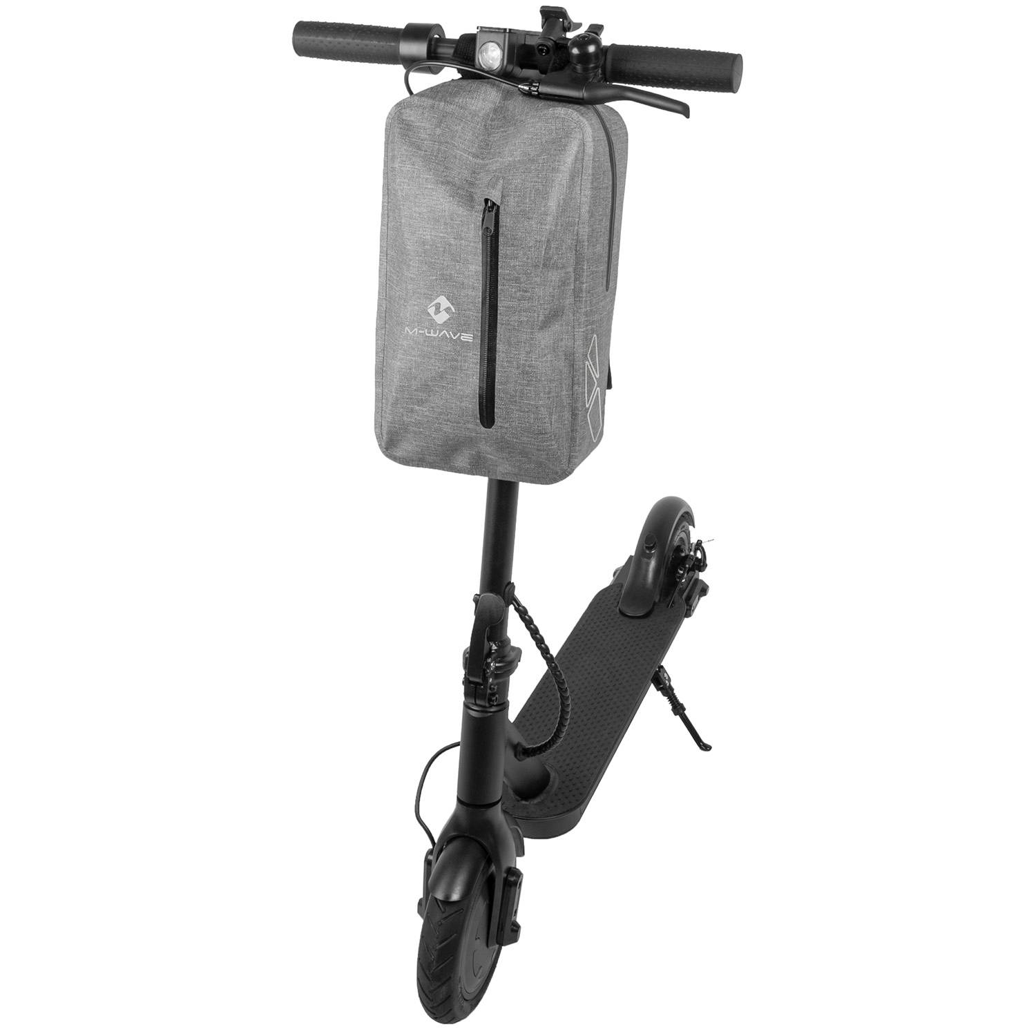 M-Wave Suburban Messenger Compact sacoche de guidon pour scooter gris
