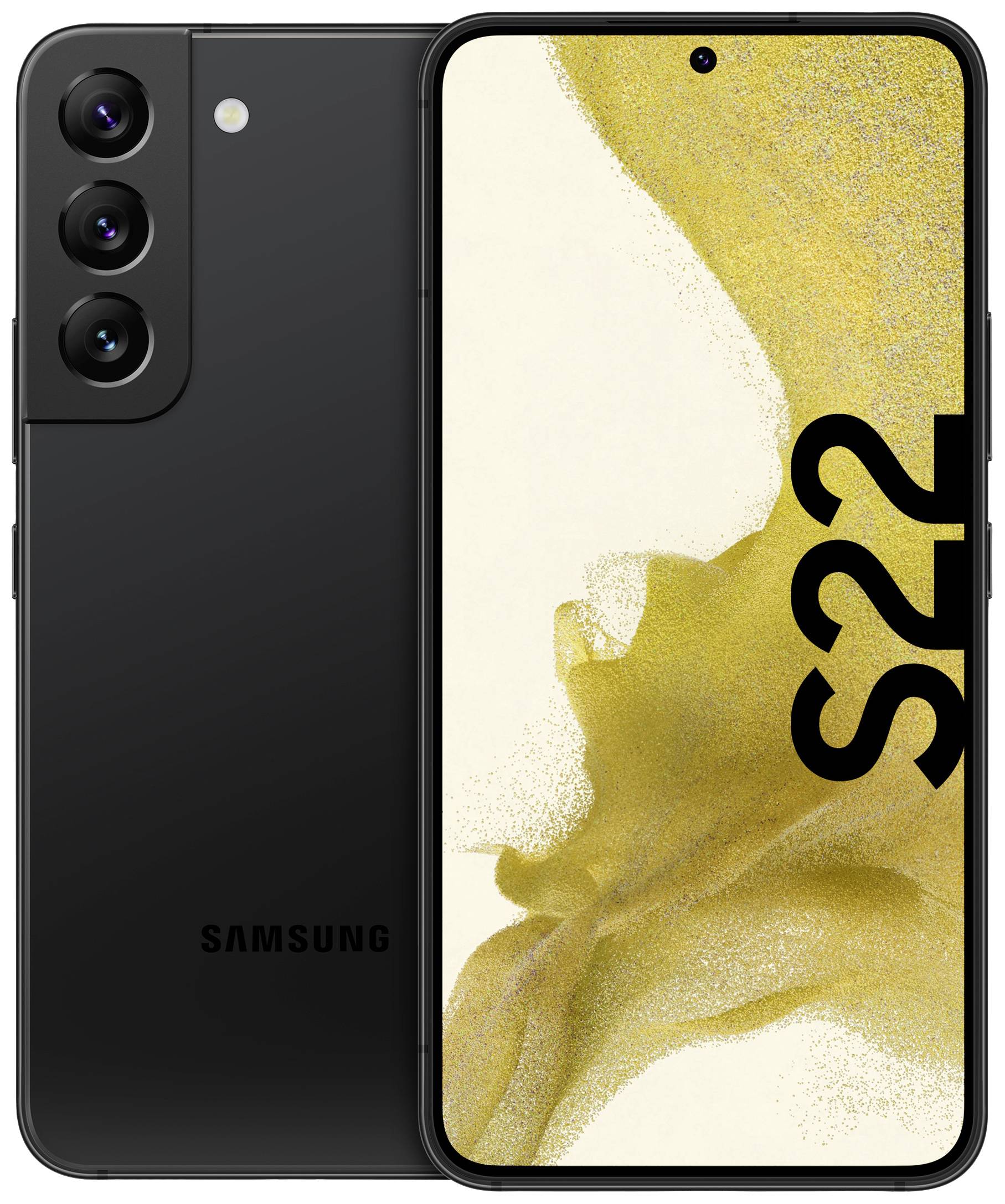 Samsung Galaxy S22 5G Smartphone 5G 128 GB 15.5 cm (6.1 pouces) noir Android™ 12 double SIM