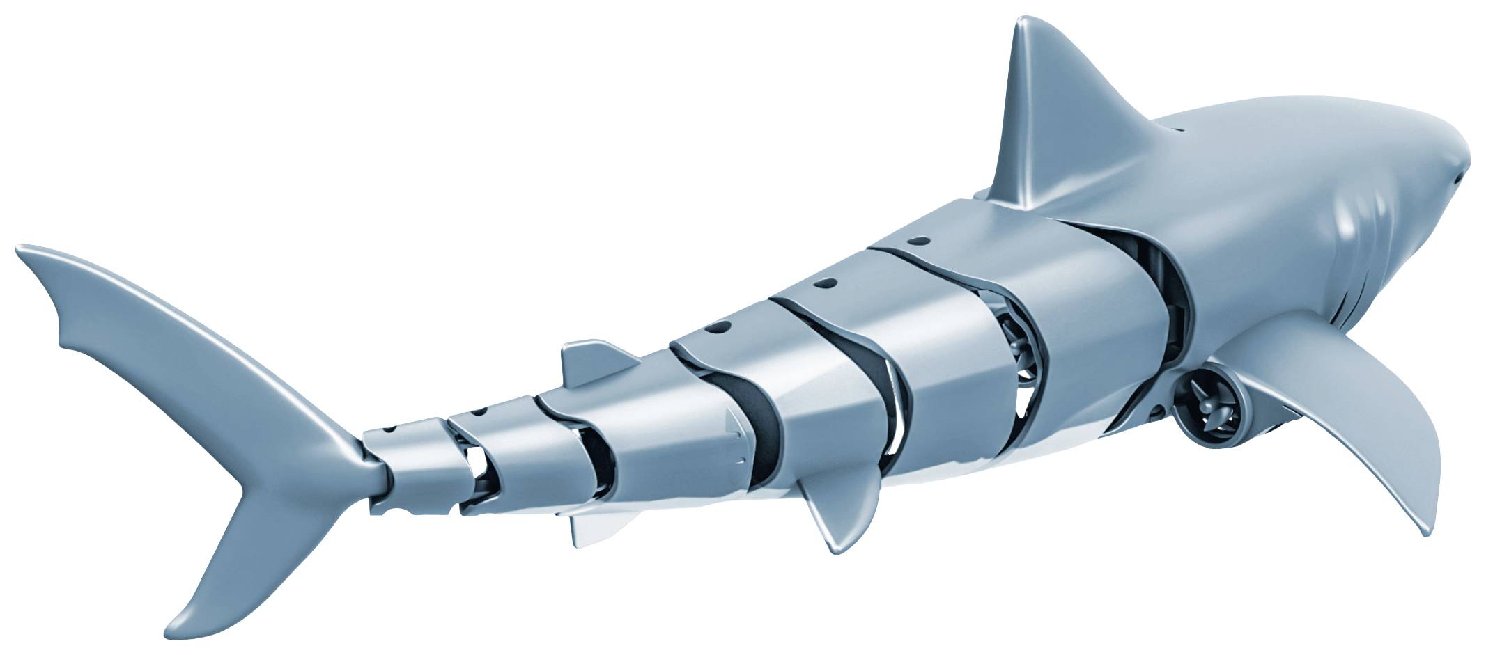 Amewi Sharky - le requin bleu Bateau RC débutant motorisé prêt à fonctionner (RtR) 340 mm