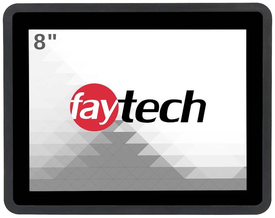 Faytech 1010502305 Moniteur tactile CEE: D (A - G) 20.3 cm (8 pouces) 1024 x 768 pixels 4:3 6 ms