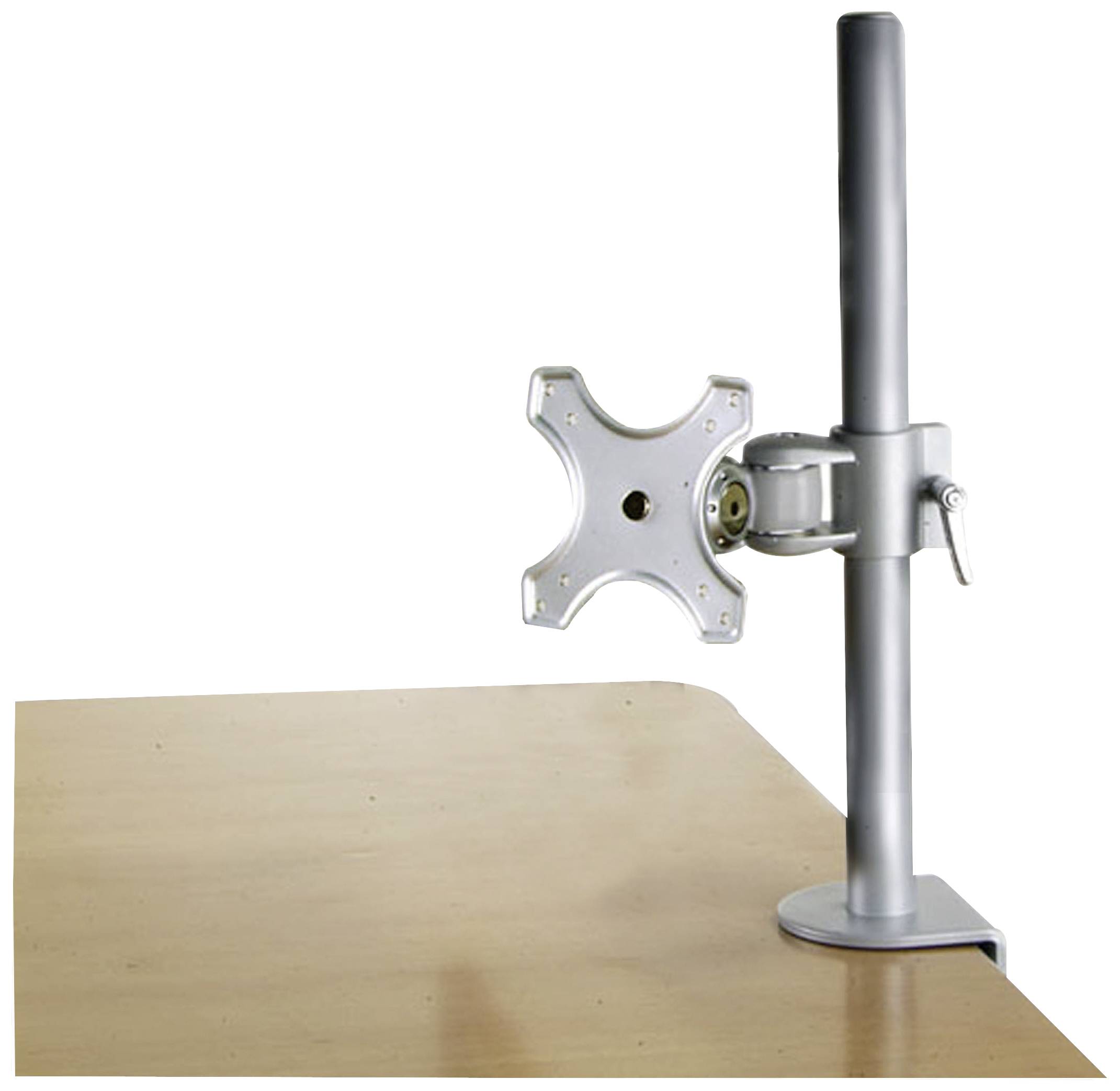 LINDY simple Support de table pour écran argent inclinable + pivotant