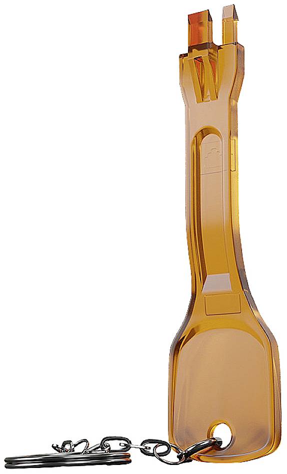 LINDY Clé pour bloqueur de port RJ45 orange 40632