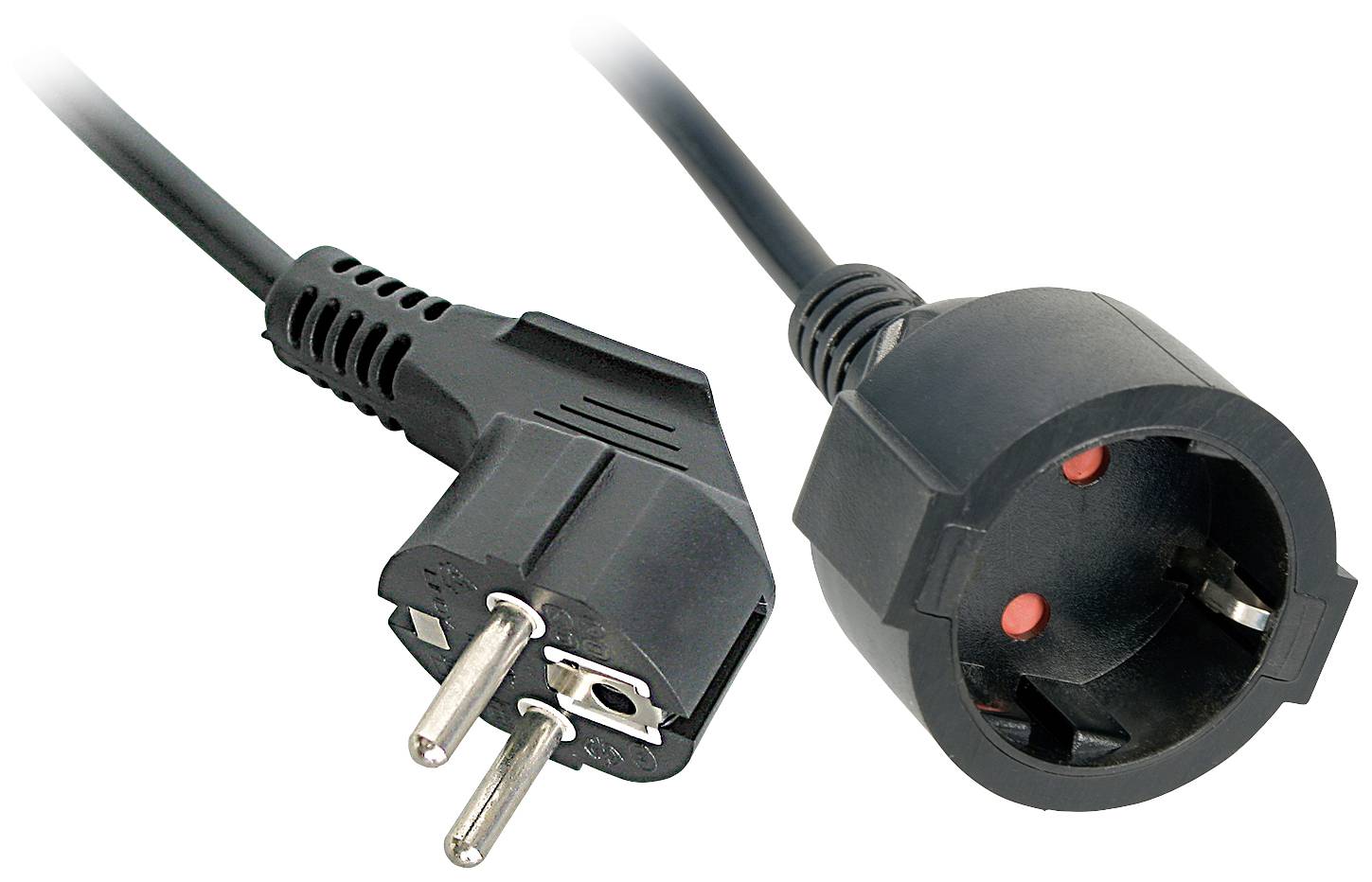 LINDY 30244 alimentation Rallonge noir 3 m H05VV-F 3G 1,5 mm²