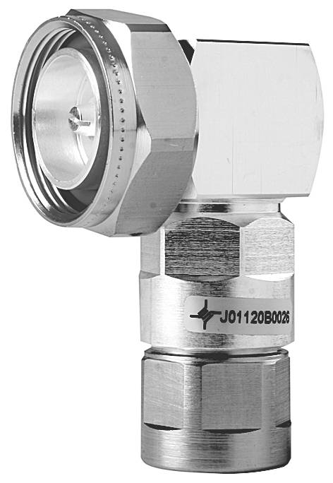 Adaptateur métallique avec connexion à vis et numéro de série gravé 'J01120B0026', utilisé pour des applications industrielles.