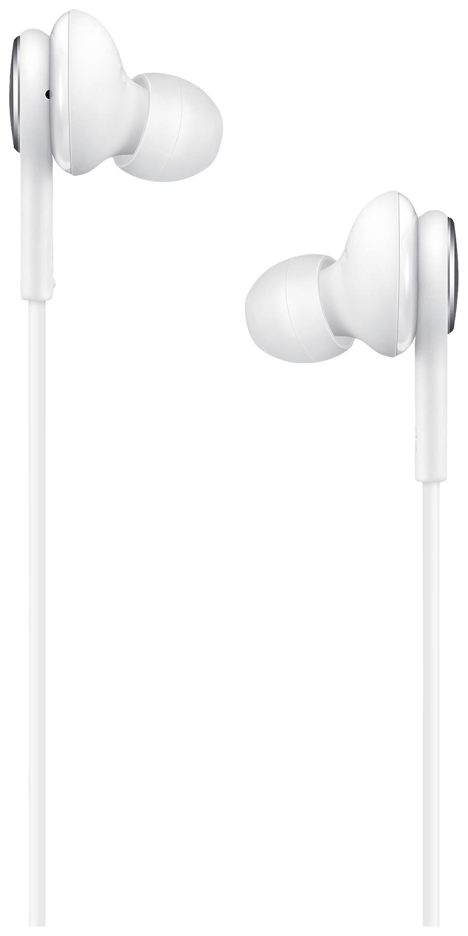 Samsung EO-IC100BWEGEU Écouteurs intra-auriculaires filaire Stereo blanc volume réglable, mise en sourdine du microphone