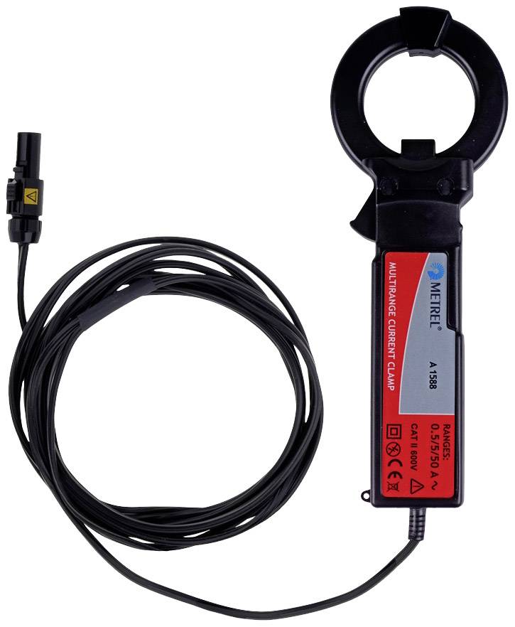 Metrel A 1588 Adaptateur de pince ampèremétrique Plage de mesure A/DC: 0.50 - 50 A