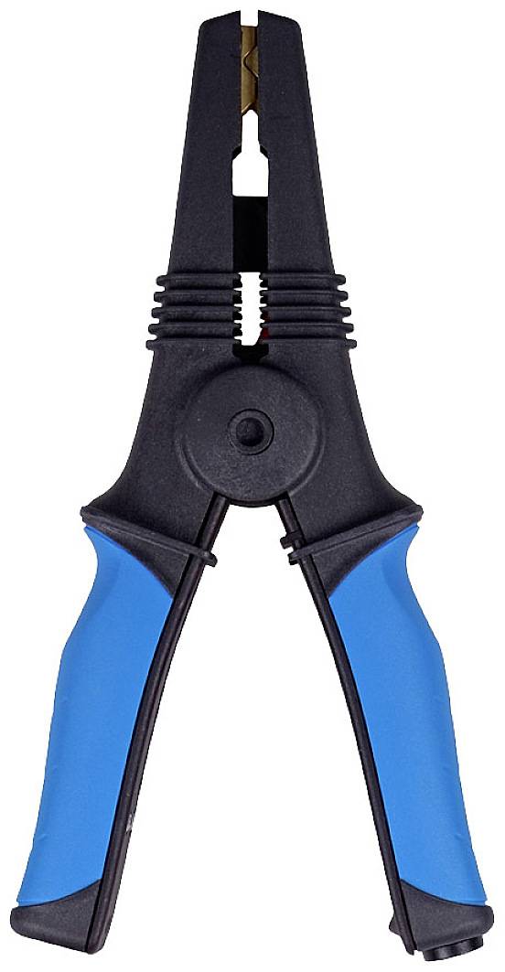 Metrel A 1595 Pince crocodile noir/bleu