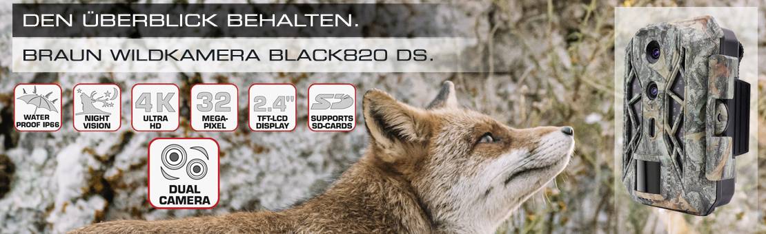 Caméra de chasse Braun Phototechnik Black 820 32 Mill. pixel fonction time-lapse, enregistrement sonore camouflage