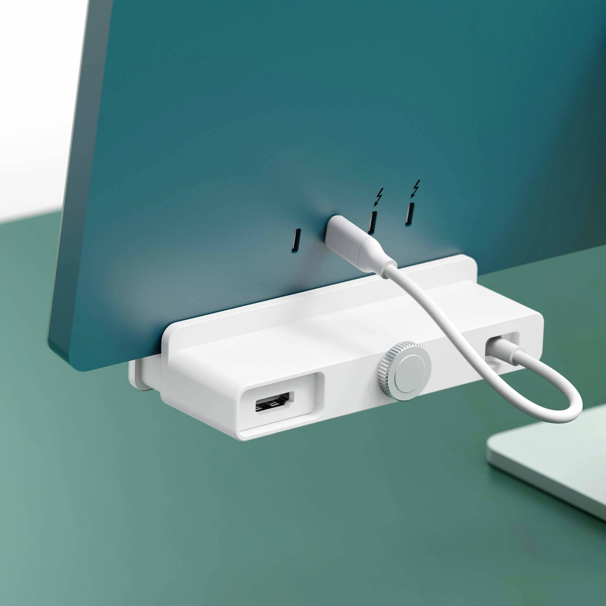 Hub Multiport USB-C® (USB 3.1) HYPER HD34A8 6 ports blanc