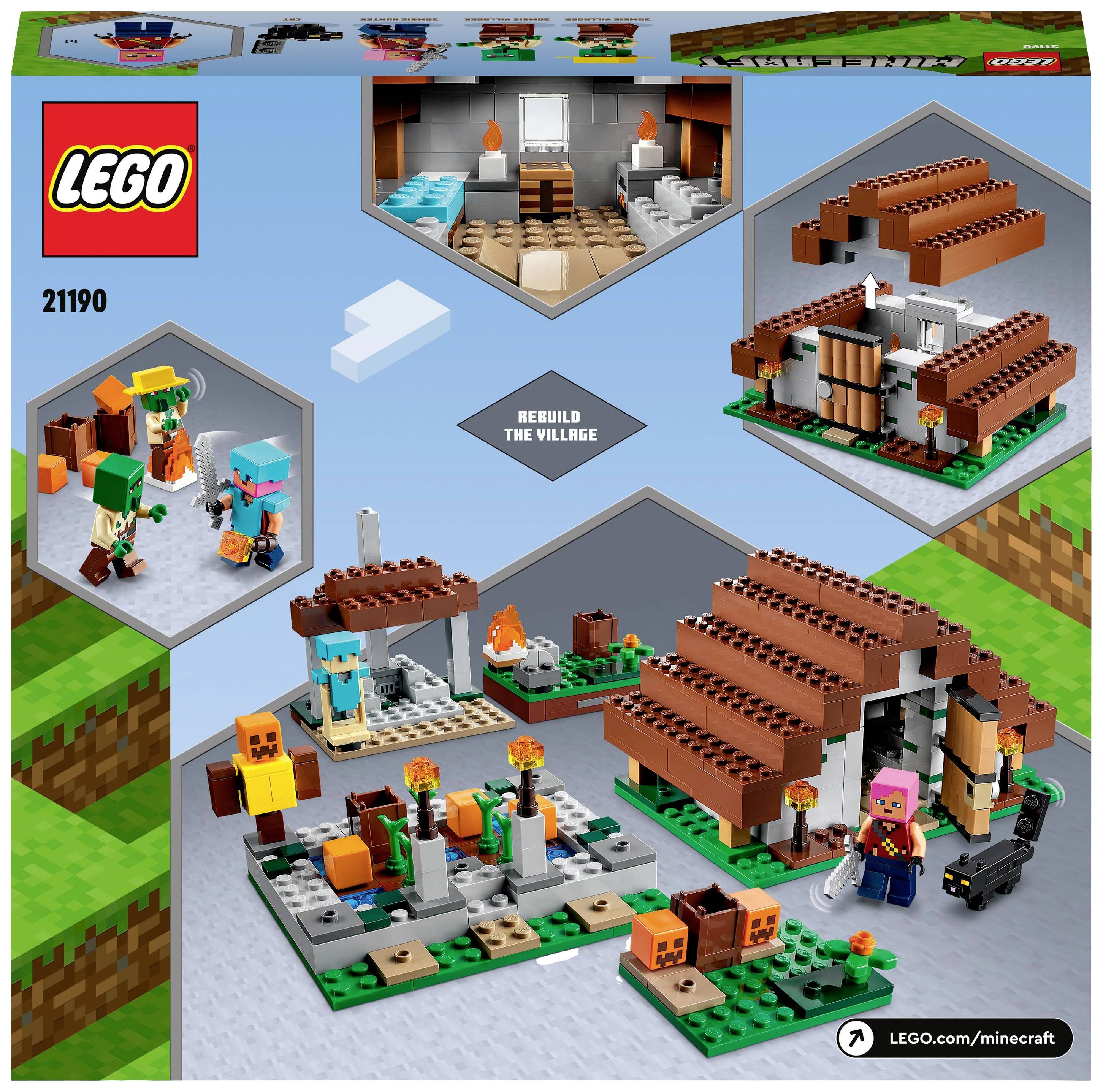 21190 LEGO® MINECRAFT Le village perdu