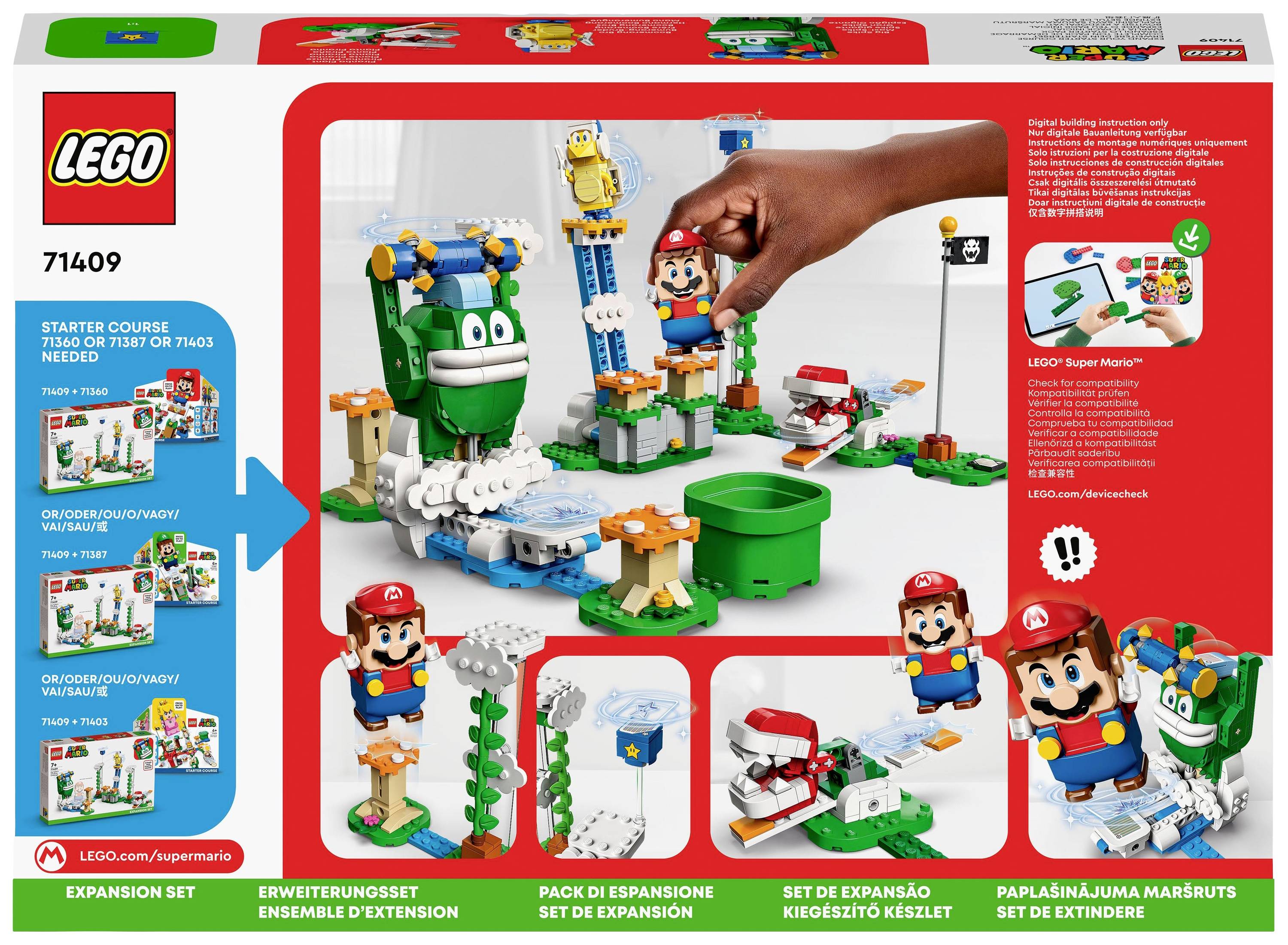 71409 LEGO® Super Mario™ SET d'extension pour le défi nuages maxi Spikes