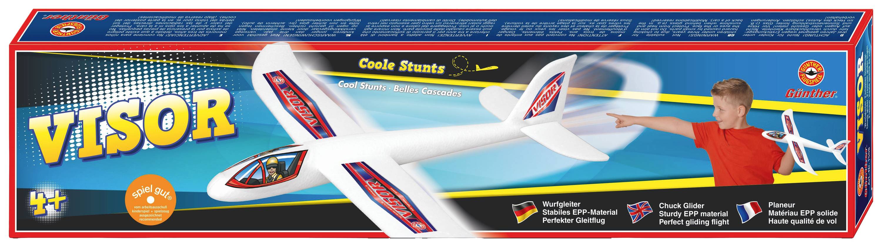 Günther Flugspiele 1508 Visor Wurfgleiter Jouet