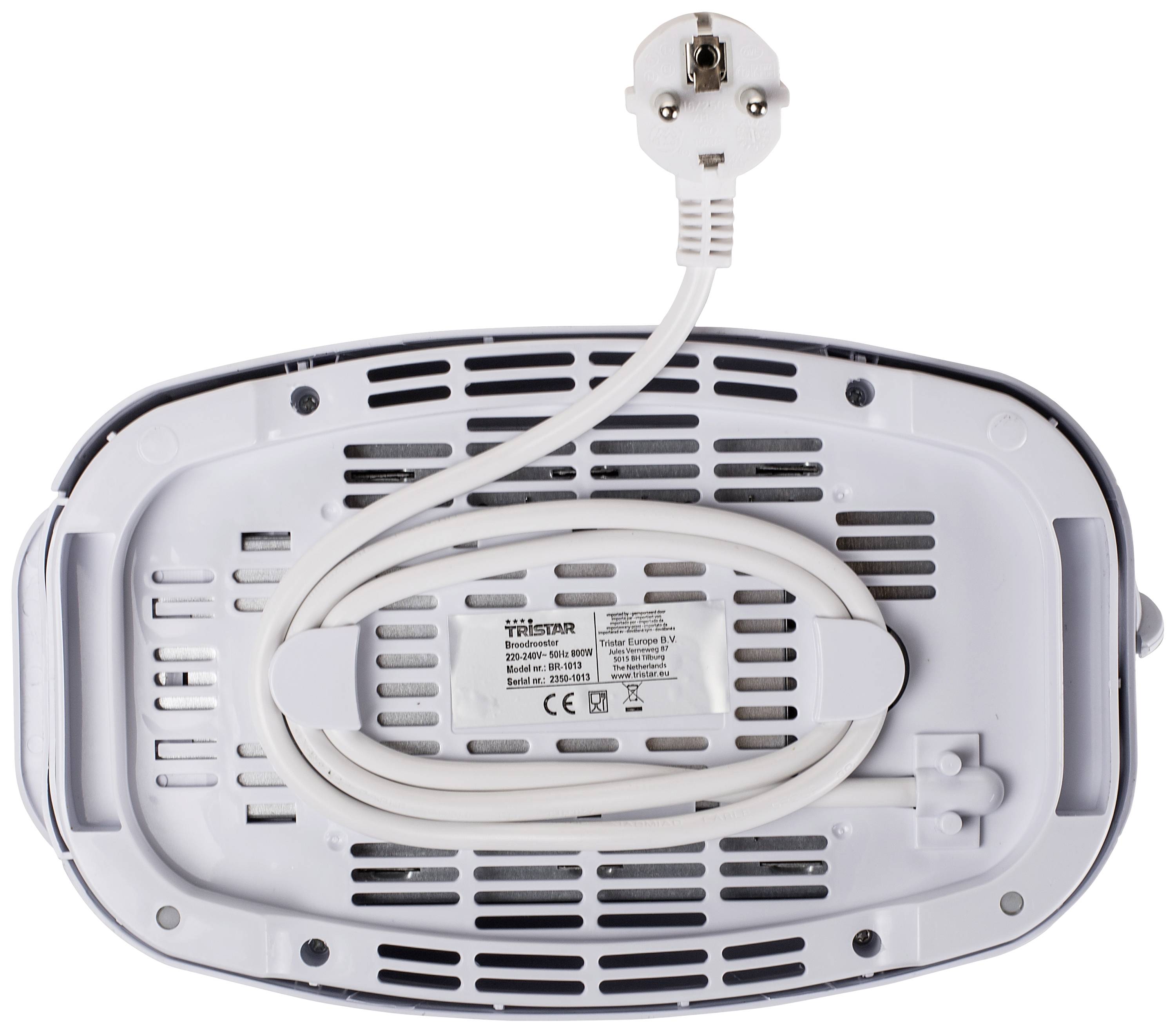 Tristar BR-1013 Grille-pain avec grille spéciale viennoisieries blanc