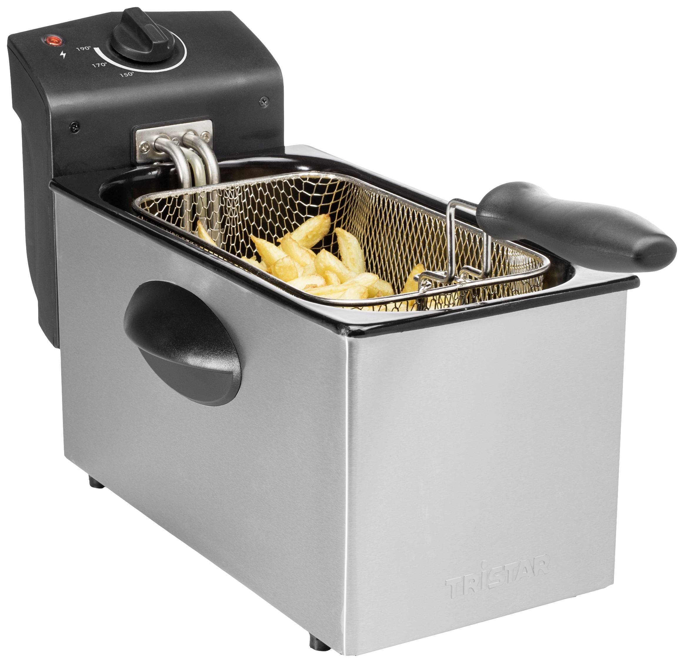 Tristar FR-6935 Friteuse zone froide 3 l 2000 W argent (mat)
