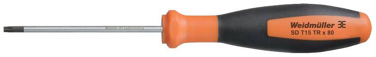 Weidmüller SD T15 TR X 80 Tournevis TX Taille (tournevis) T 15 Longueur de la lame: 80 mm 1 pc(s)