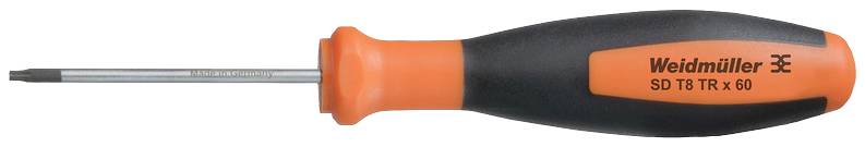 Weidmüller SD T8 TR X 60 Tournevis TX Taille (tournevis) T 8 Longueur de la lame: 60 mm 1 pc(s)