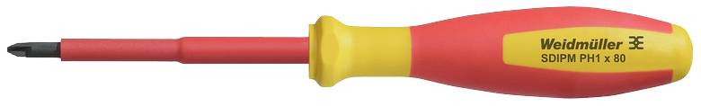 Weidmüller SDIPM PH1 X 80 2749960000 Tournevis cruciforme 1 Longueur de la lame: 80 mm