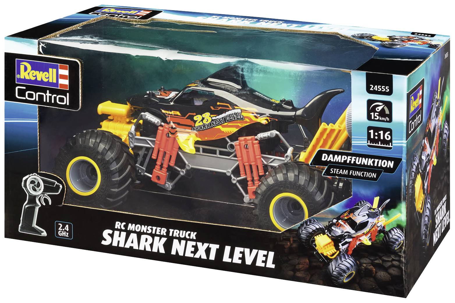 Revell 24555 Shark Next Level 1:16 Véhicule RC débutant électrique