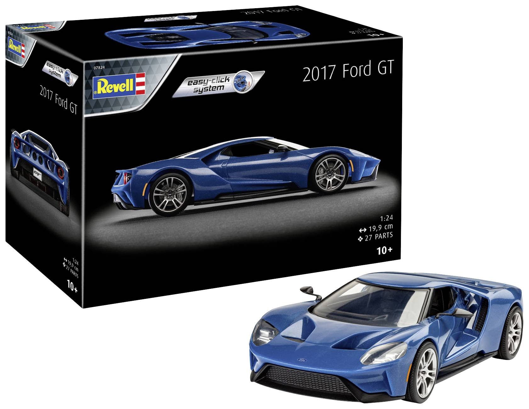 Revell 07824 2017 Ford GT Maquette de voiture 1:24