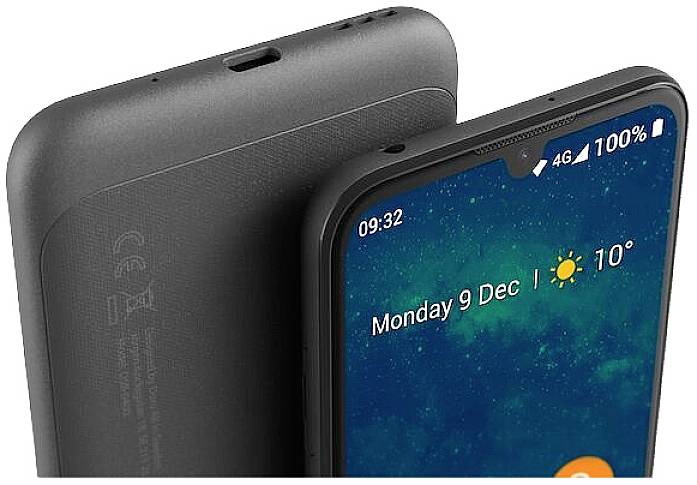 doro 8100 Plus Smartphone pour séniors IP54, avec station de charge noir