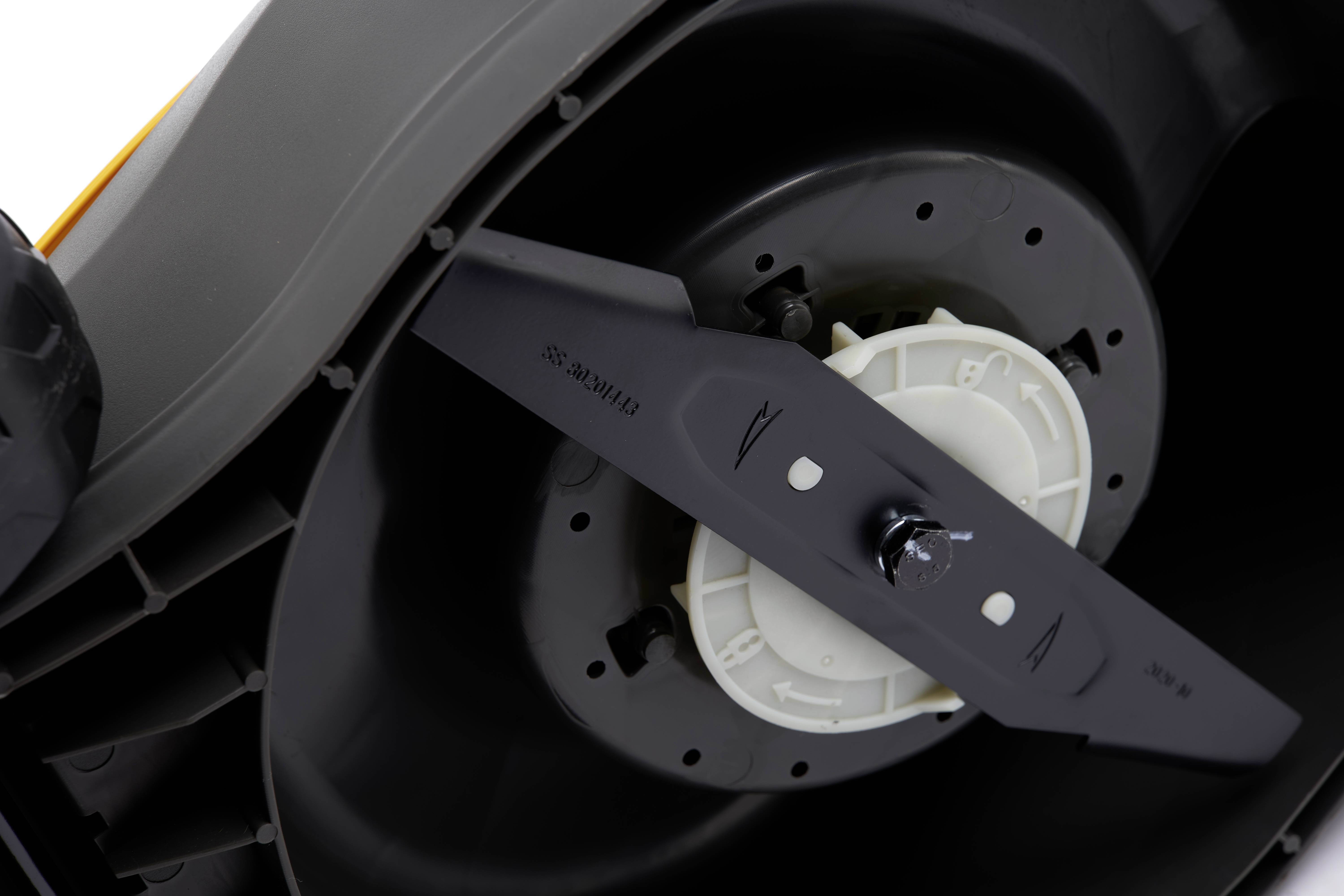 STIGA Collector 132e sans fil Tondeuse à gazon sans fil avec réglage de la hauteur de coupe, avec batterie, avec chargeur 20