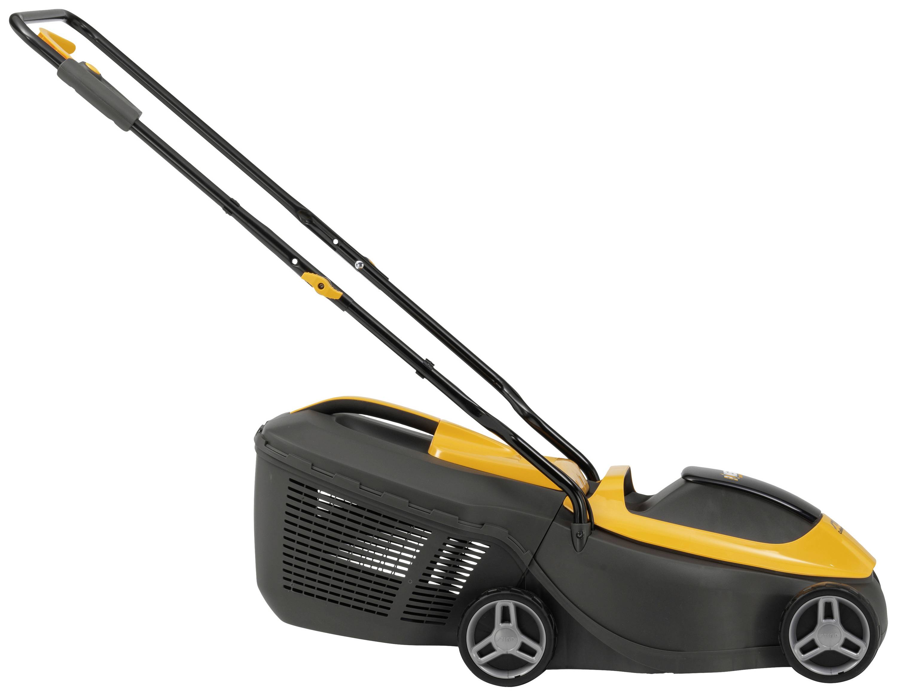 STIGA Collector 132e sans fil Tondeuse à gazon sans fil avec réglage de la hauteur de coupe, avec batterie, avec chargeur 20