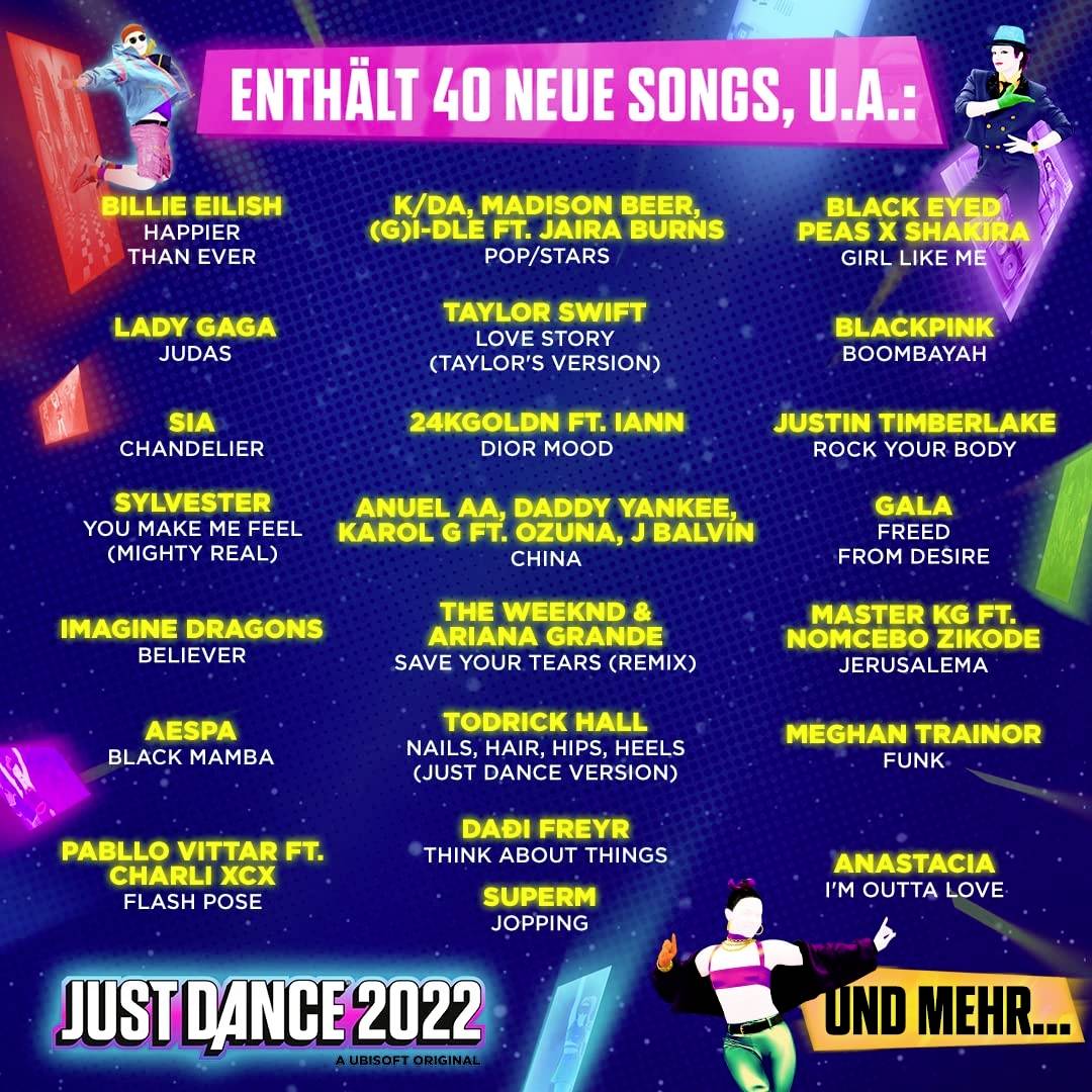 JUST DANCE 2022 Nintendo Switch USK: 0