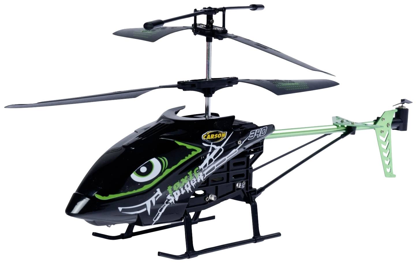Carson RC Sport Toxic Spider 340 Hélicoptère RC débutant prêt à voler (RtF)