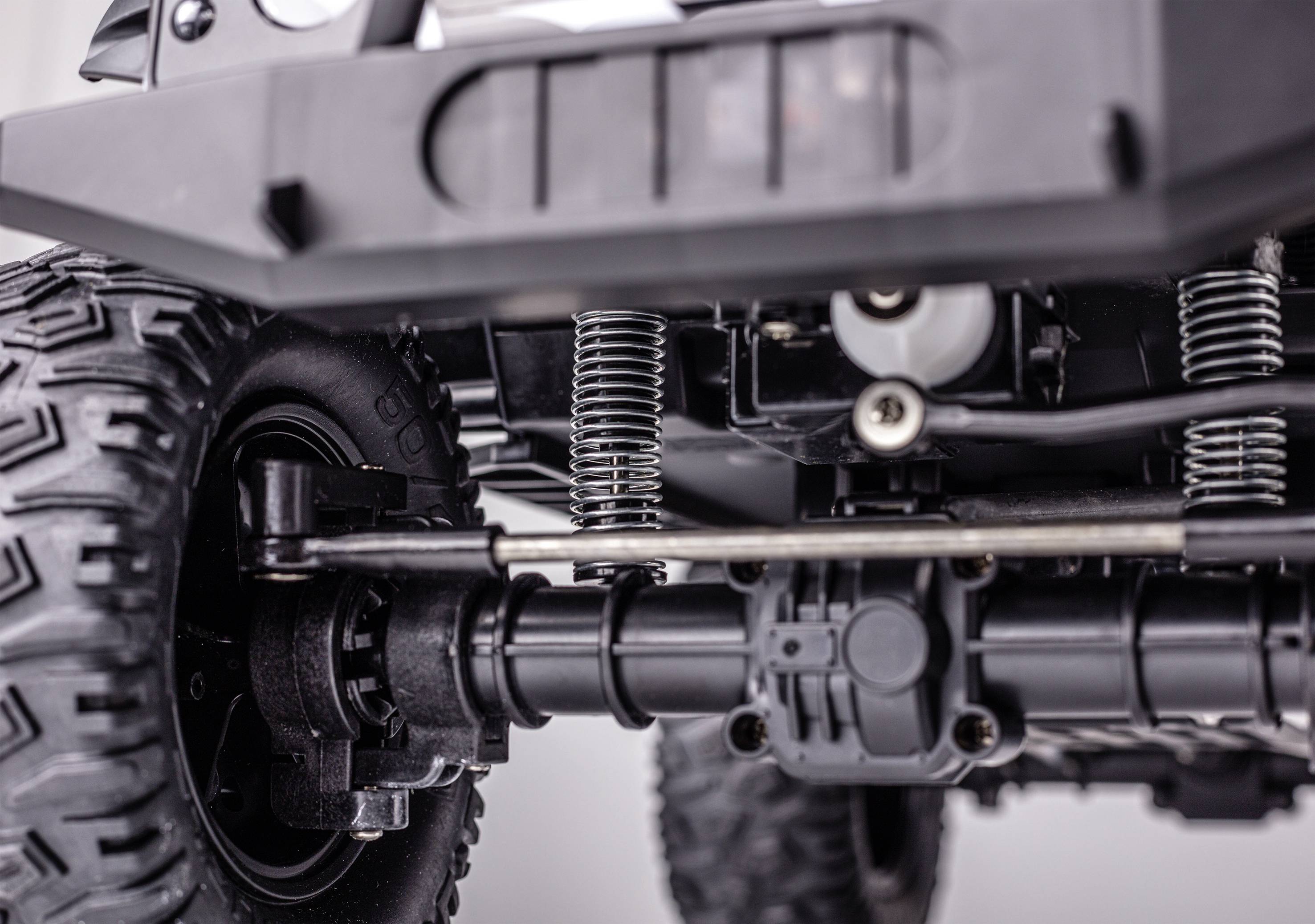 Carson RC Sport Land Rover Defender vert brushless 1:8 Auto RC électrique Véhicule tout-terrain 4 roues motrices (4WD) prêt à