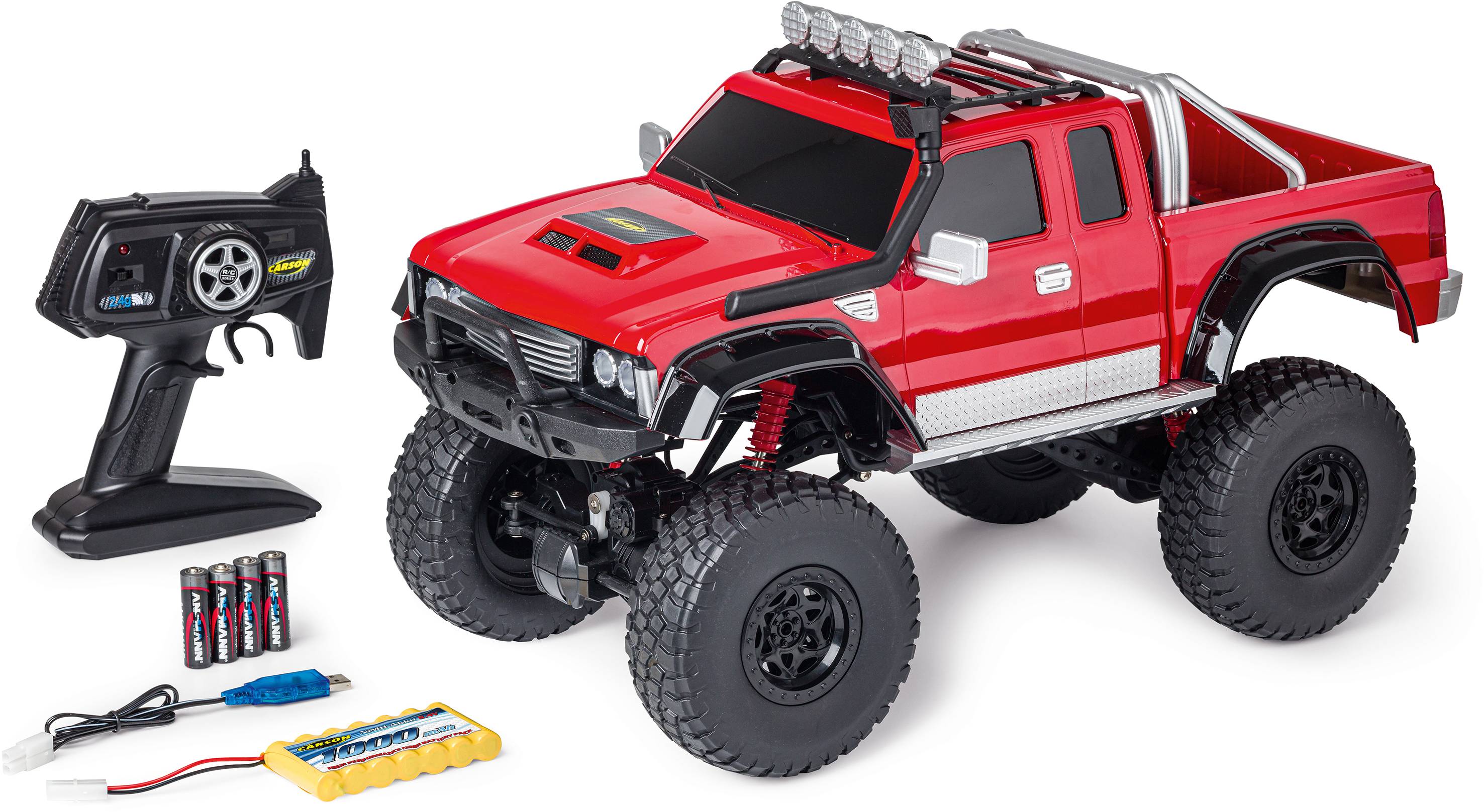 Carson RC Sport Pickup brushless 1:8 Auto RC électrique Crawler prêt à fonctionner (RtR) 2,4 GHz