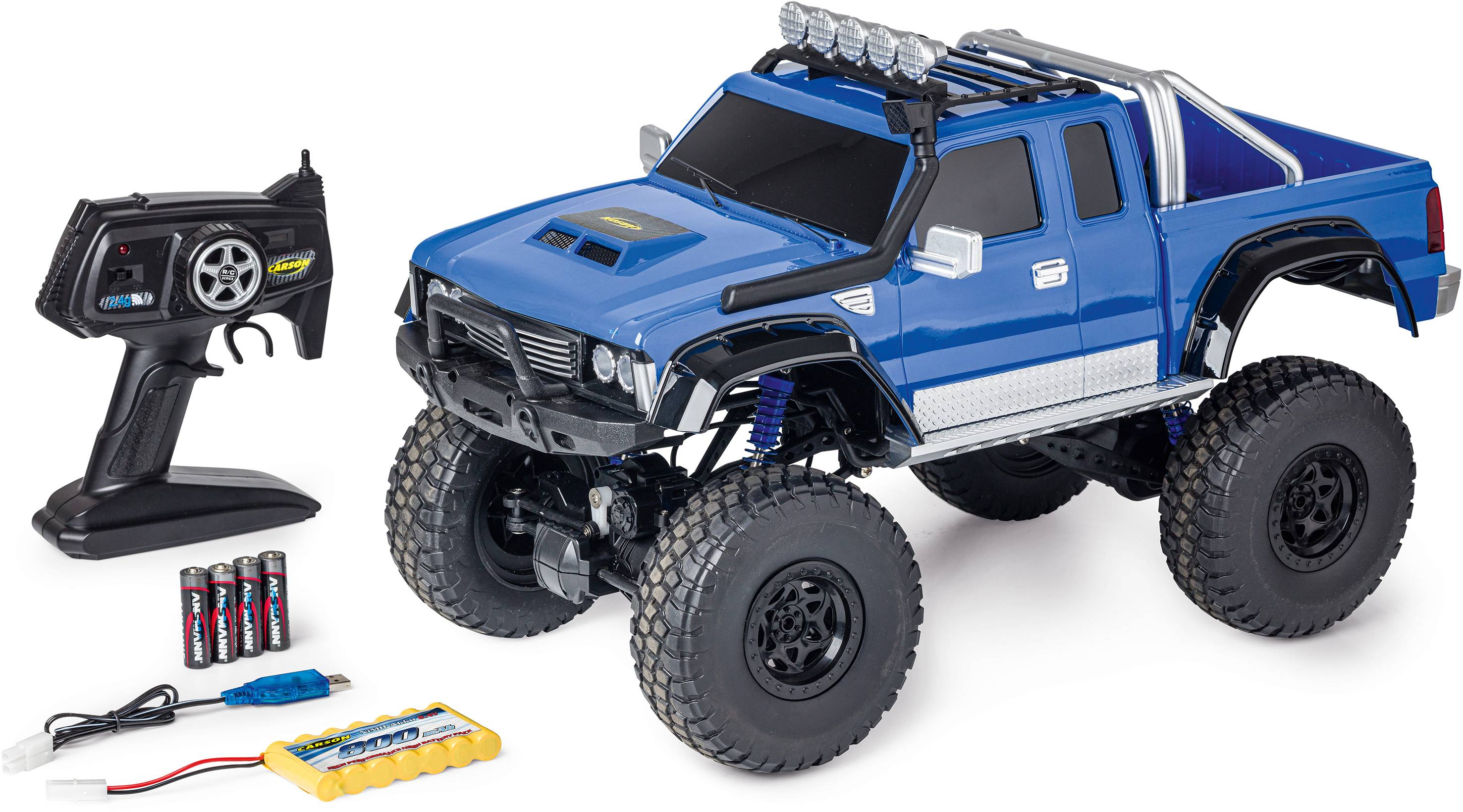 Carson RC Sport Pickup brushless 1:8 Auto RC électrique Crawler prêt à fonctionner (RtR) 2,4 GHz