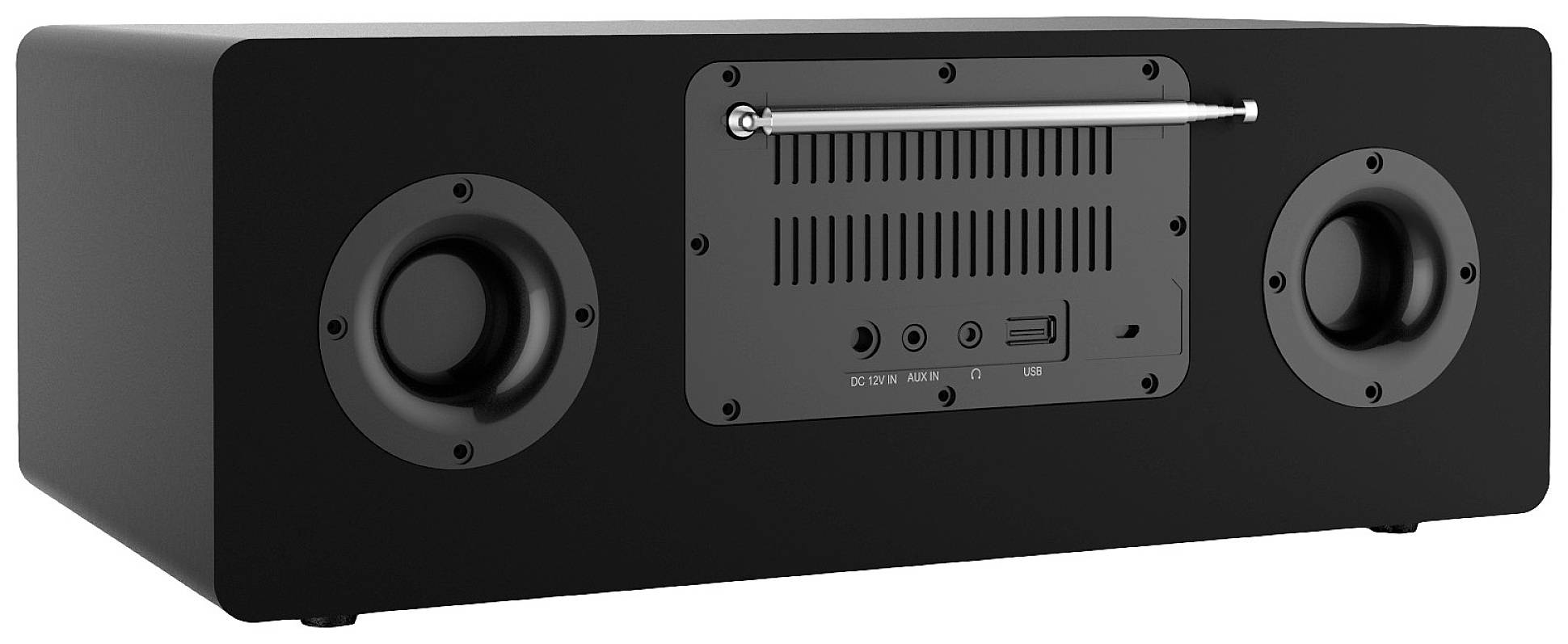 Denver MIR-270B Radio-lecteur CD Internet Internet, DAB+, FM AUX, Bluetooth, CD, USB, WiFi, radio internet noir