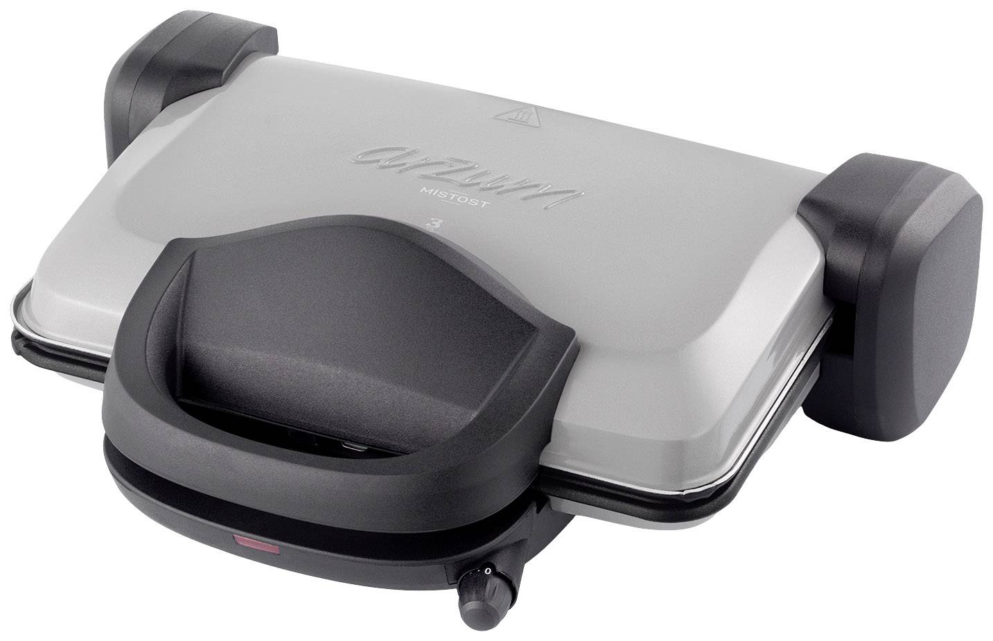 arzum AR2037 Machine à croque-monsieur revêtement anti-adhésif gris