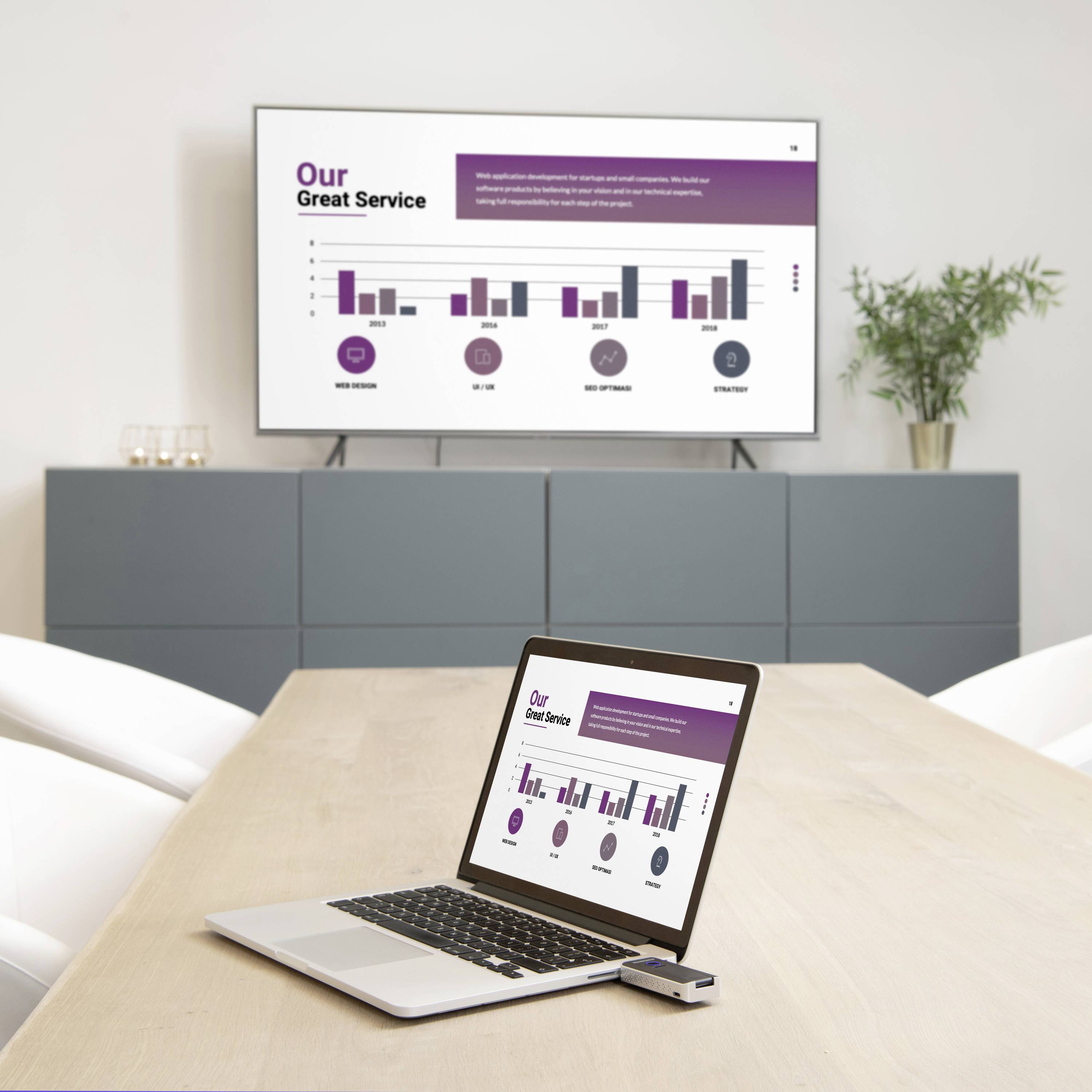 Set de transmission sans fil HDMI Marmitek Stream S2 Pro