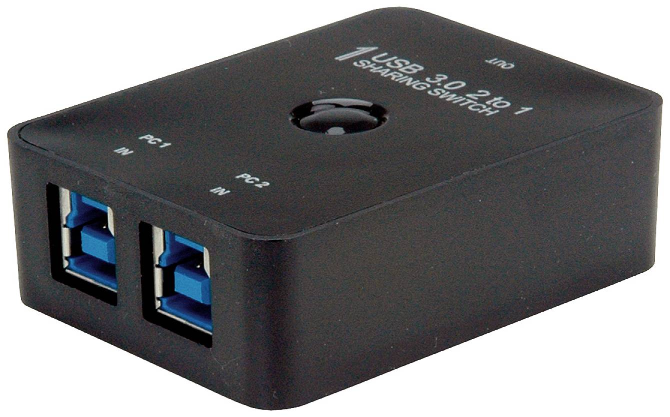 Value 14.99.2015 3 ports Switch USB 3.0 noir